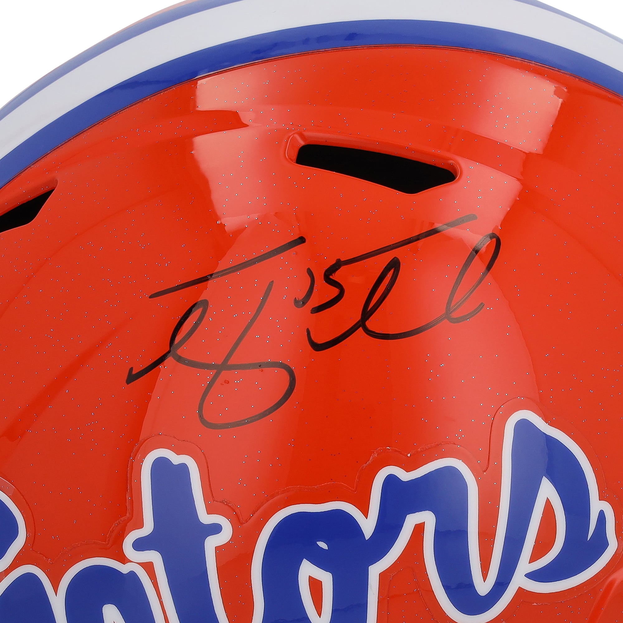 Casque réplique Riddell Speed ​​autographié par Tim Tebow des Florida Gators
