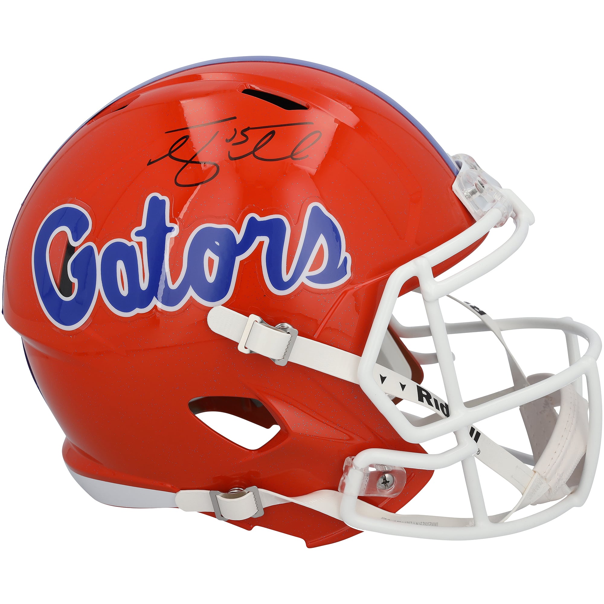 Casque réplique Riddell Speed ​​autographié par Tim Tebow des Florida Gators