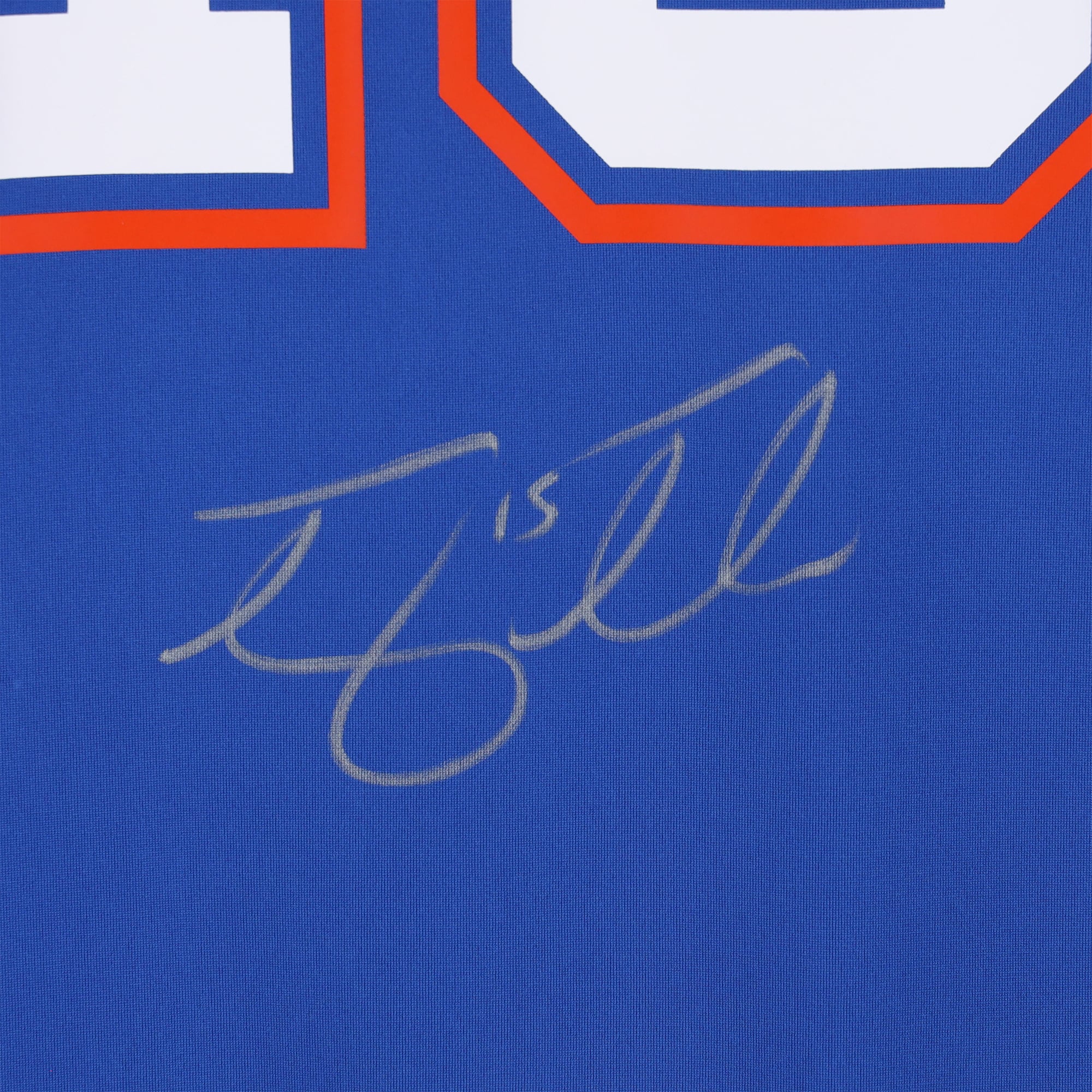 Maillot réplique Royal Jordan Brand autographié de Tim Tebow, Florida Gators