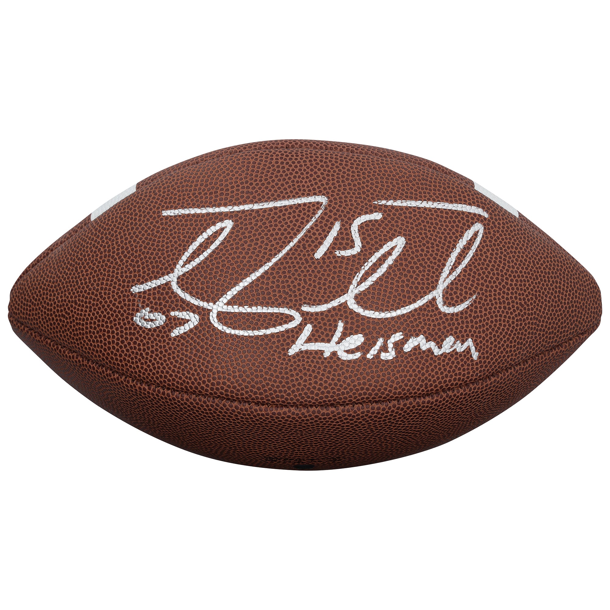 Ballon de football Nike réplique autographié par Tim Tebow, Steve Spurrier et Danny Wuerffel des Florida Gators, avec de multiples inscriptions.