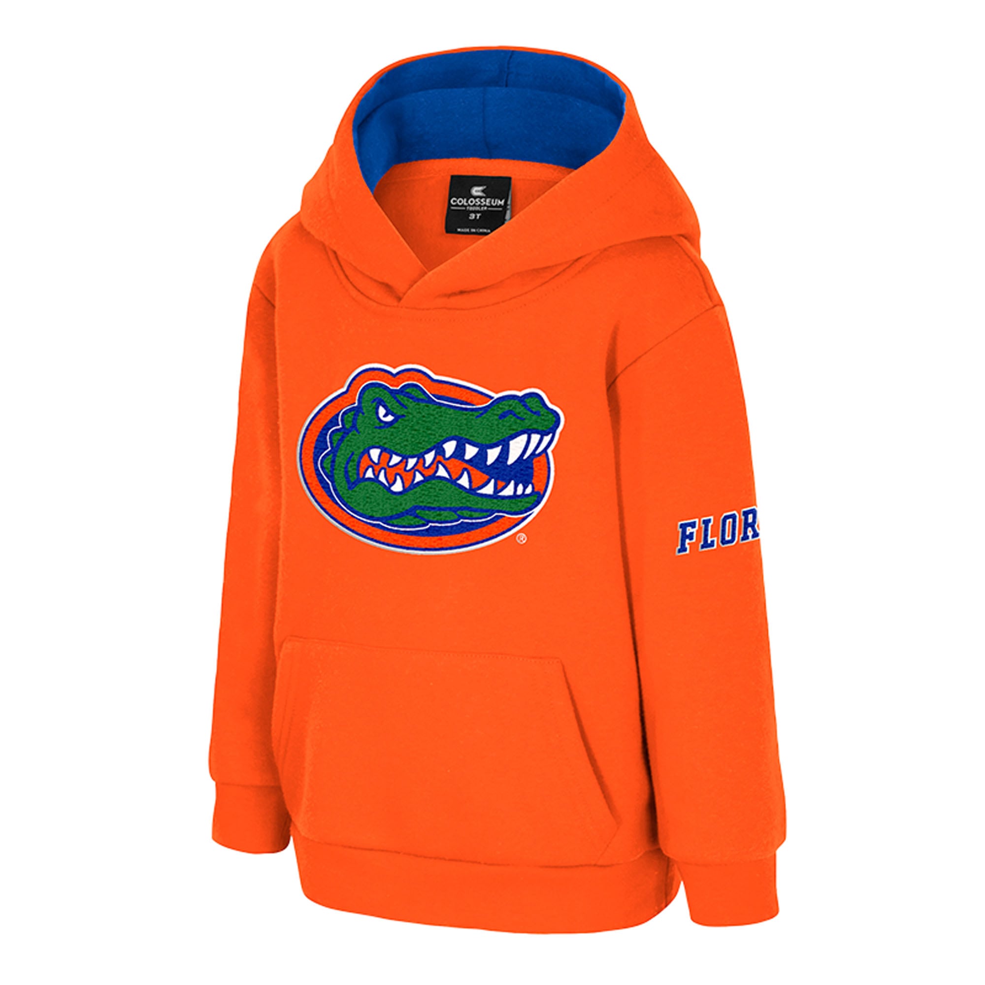 Toddler Colosseum Orange Florida Gators Big Logo Fleece Pullover Hoodie