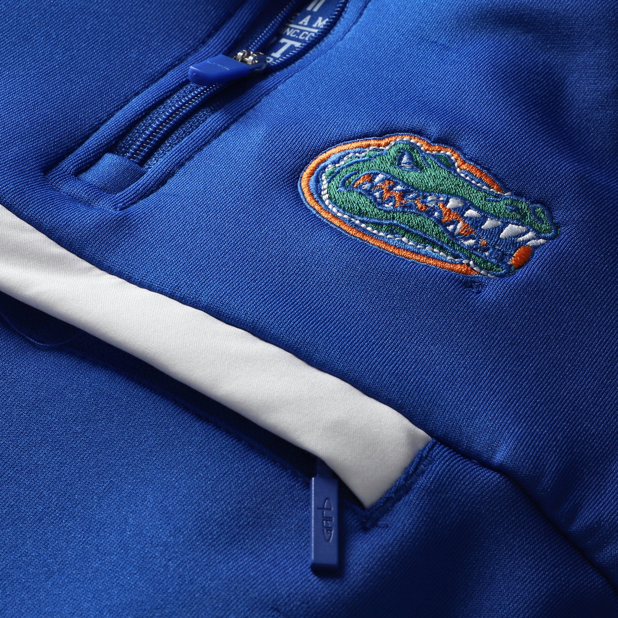 Toddler Garb Royal Florida Gators Atlas Quarter-Zip Tri-Blend Pullover