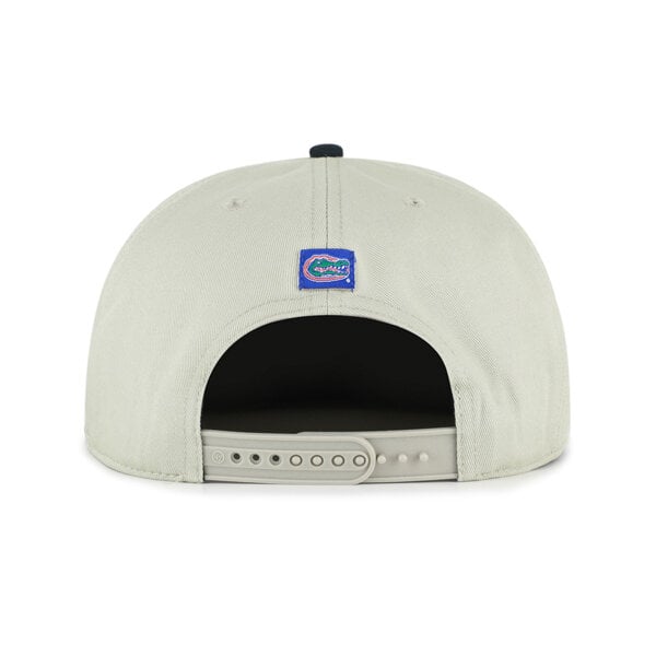 Unisex '47 Gray/Black Florida Gators Ovalcrest Captain Snapback Hat