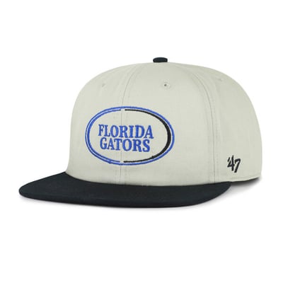 Florida Gators '47 Unisex Ovalcrest Captain Snapback Hat - Gray/Black