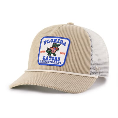 Florida Gators '47 Unisex Cordlandia Hitch Adjustable Hat - Khaki