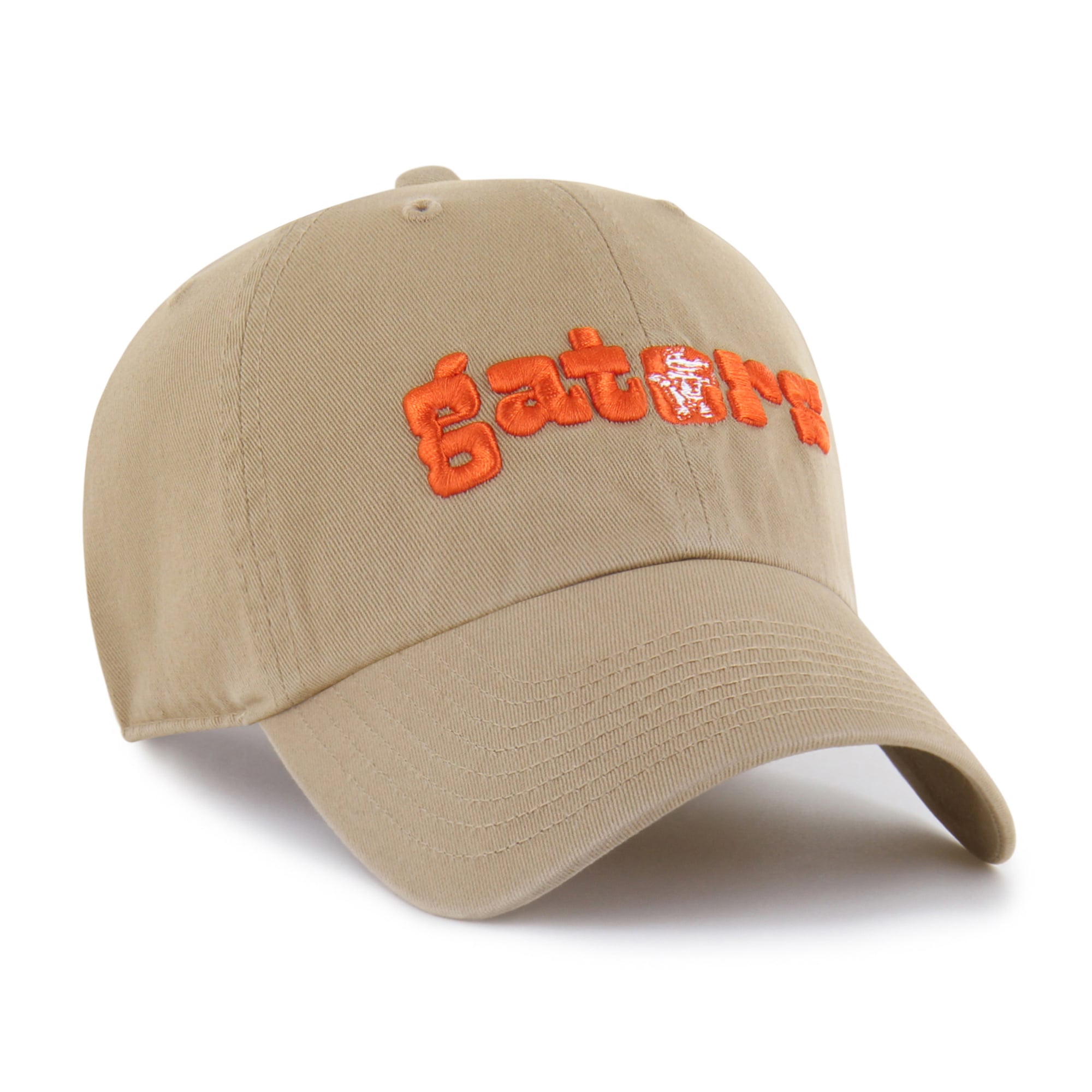 Casquette unisexe kaki '47 Florida Gators Mascot Clean Up, ajustable