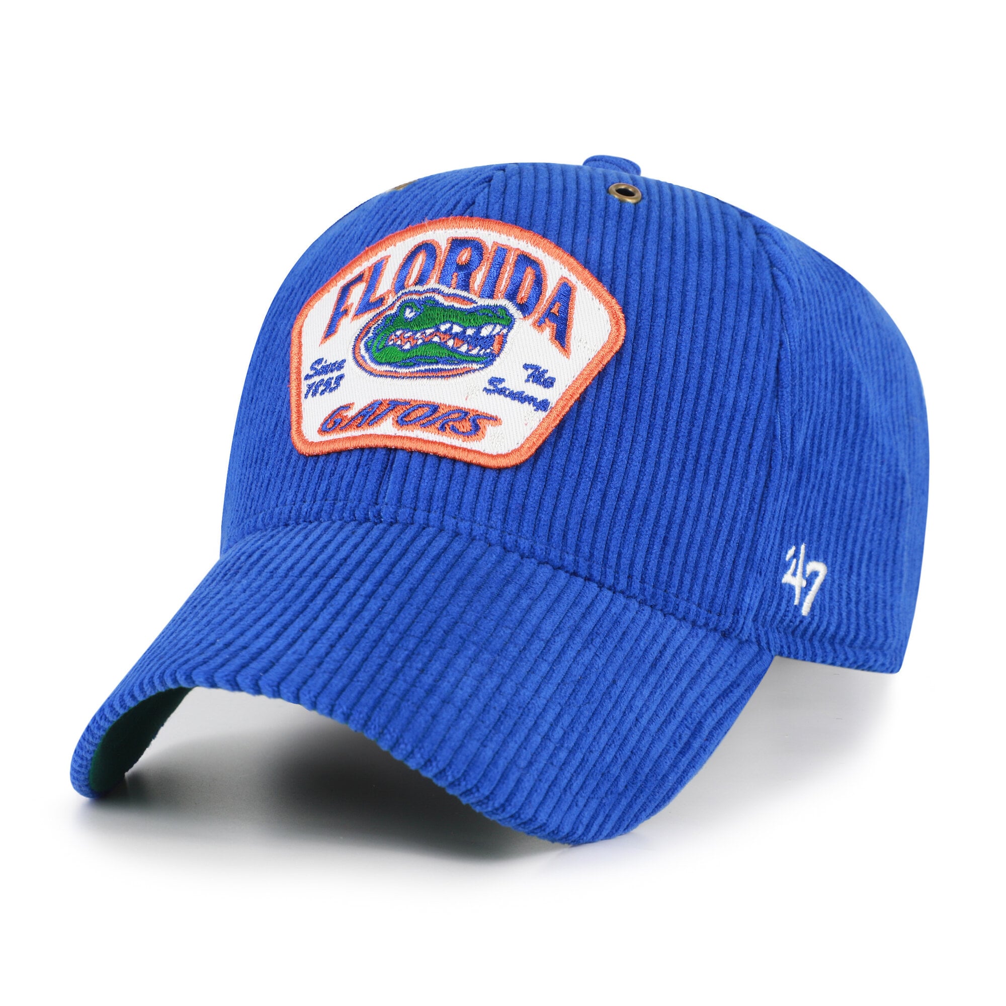 Casquette unisexe ajustable '47 Royal Florida Gators Accordia en velours côtelé MVP