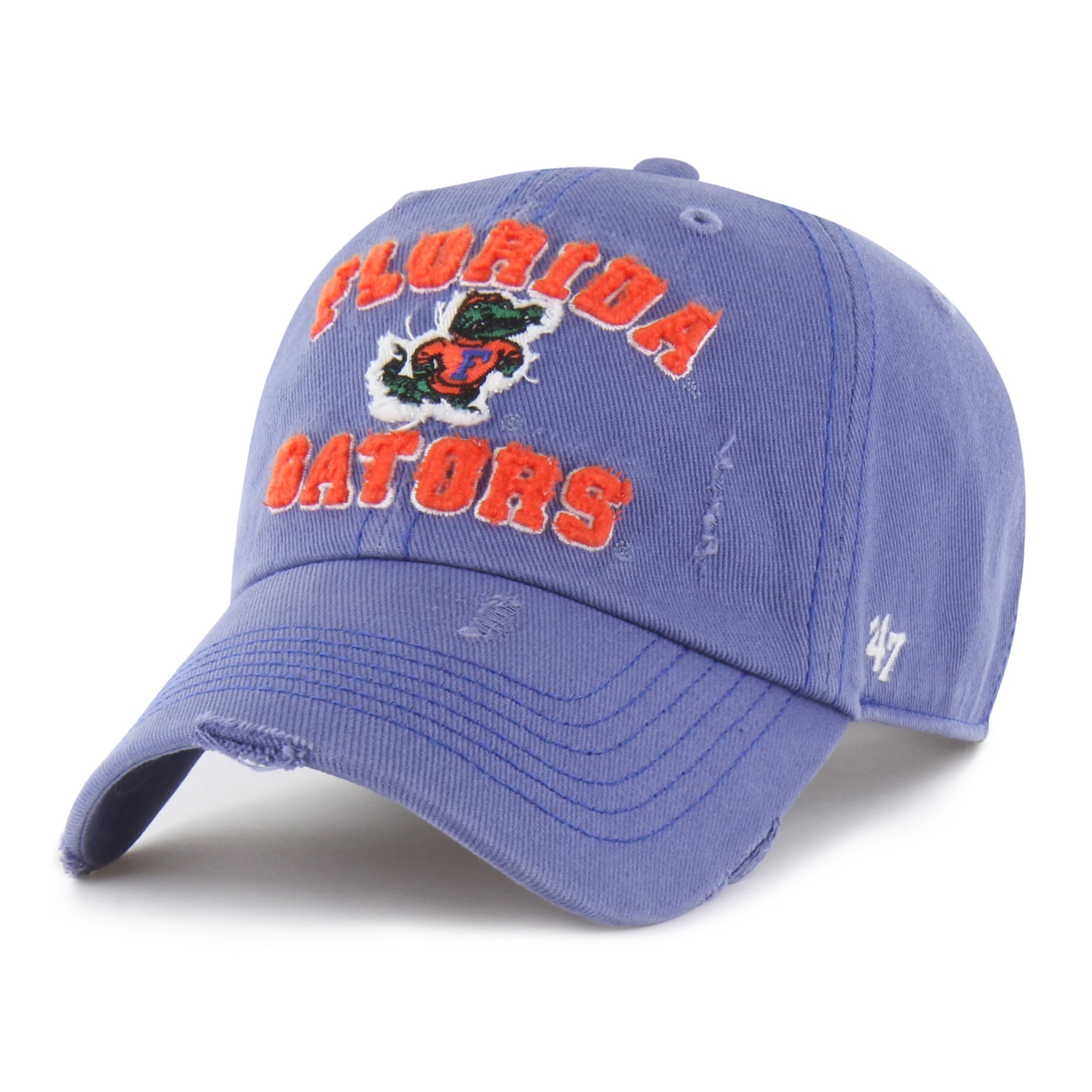 Unisex '47  Royal Florida Gators Well-Worn Seymore Clean Up Adjustable Hat