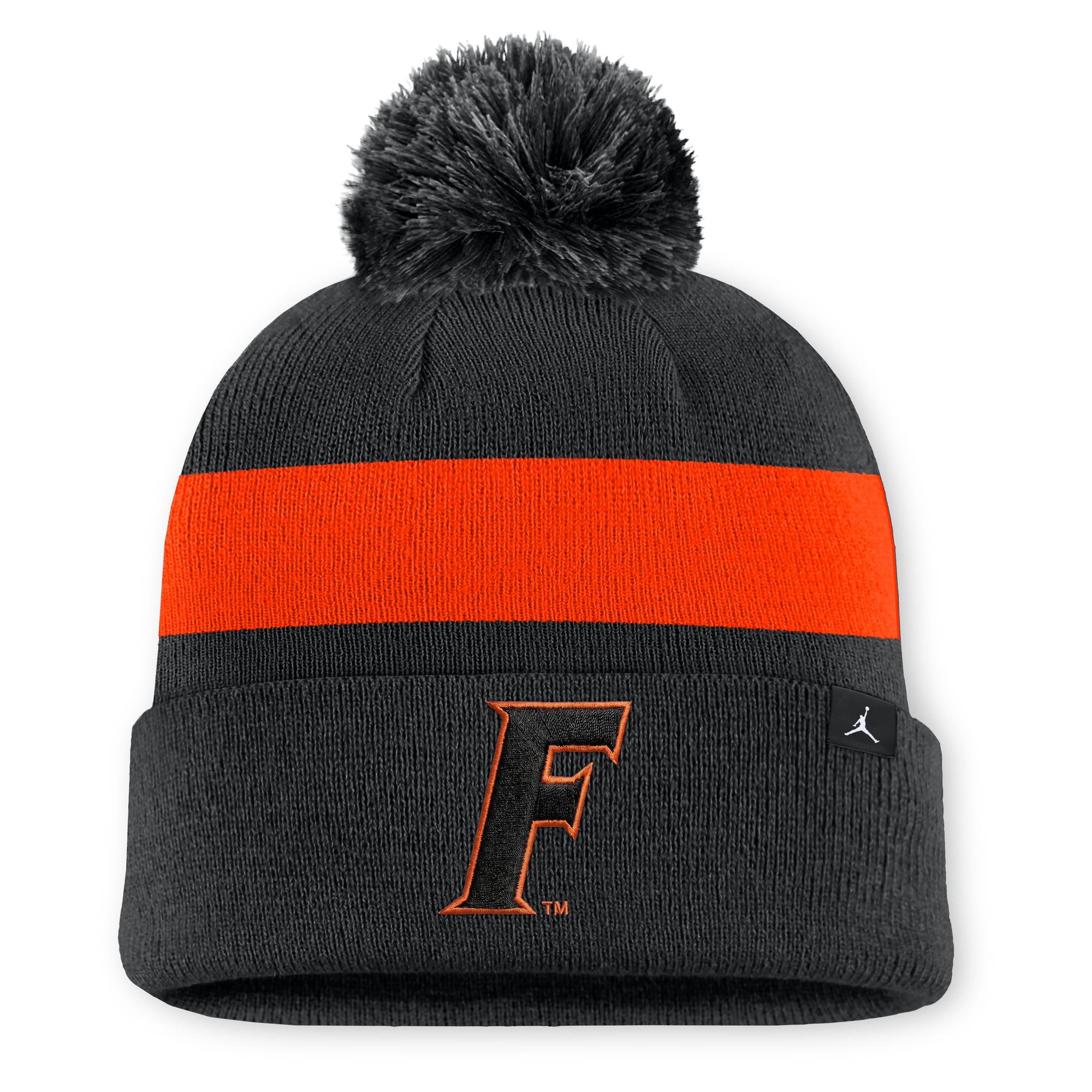 Bonnet unisexe Jordan Brand noir à rayures Primetime des Florida Gators avec pompon