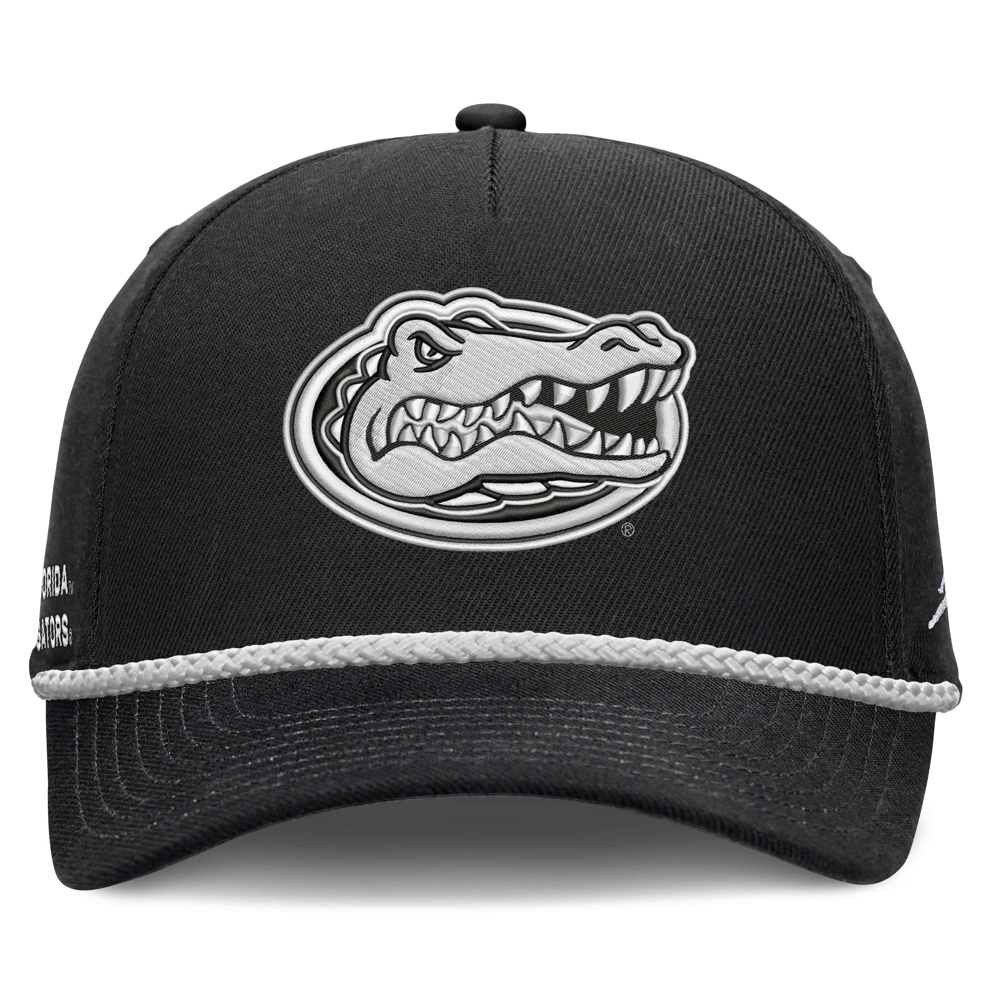 Casquette unisexe Jordan Brand blanche Florida Gators Rope Rise ajustable