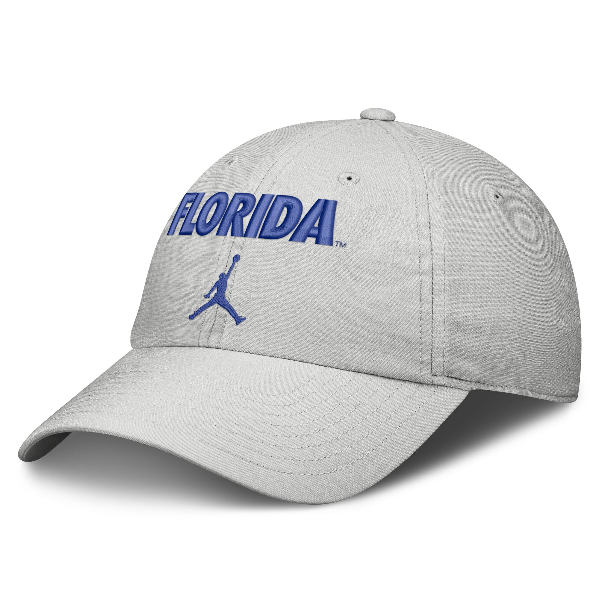 Casquette unisexe Jordan Brand grise Florida Gators 2026 On-Field Gameday Club, ajustable