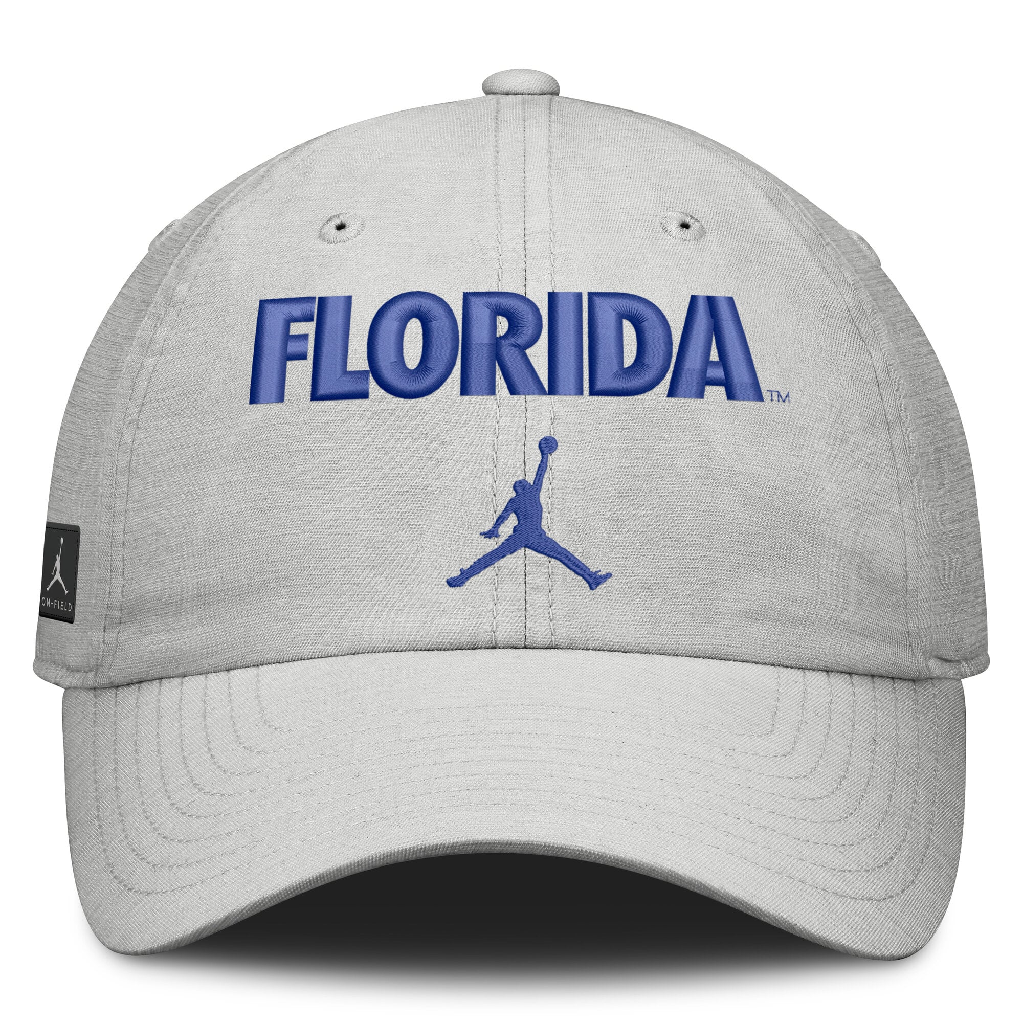 Casquette unisexe Jordan Brand grise Florida Gators 2026 On-Field Gameday Club, ajustable