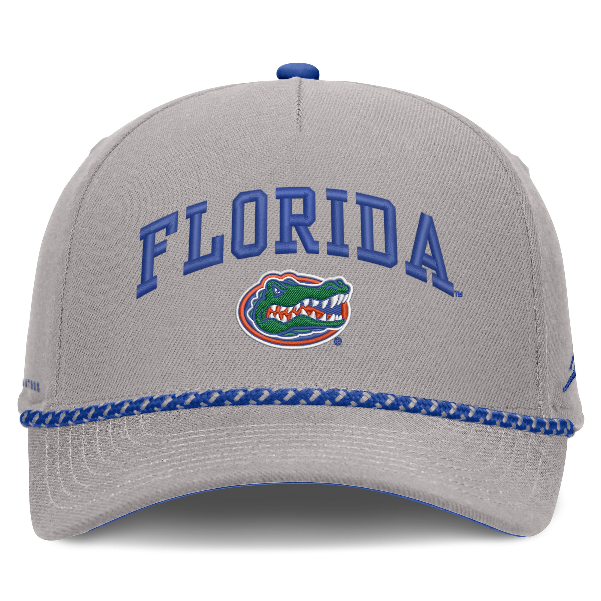 Casquette unisexe Jordan Brand grise Florida Gators Primetime Rise Rope
