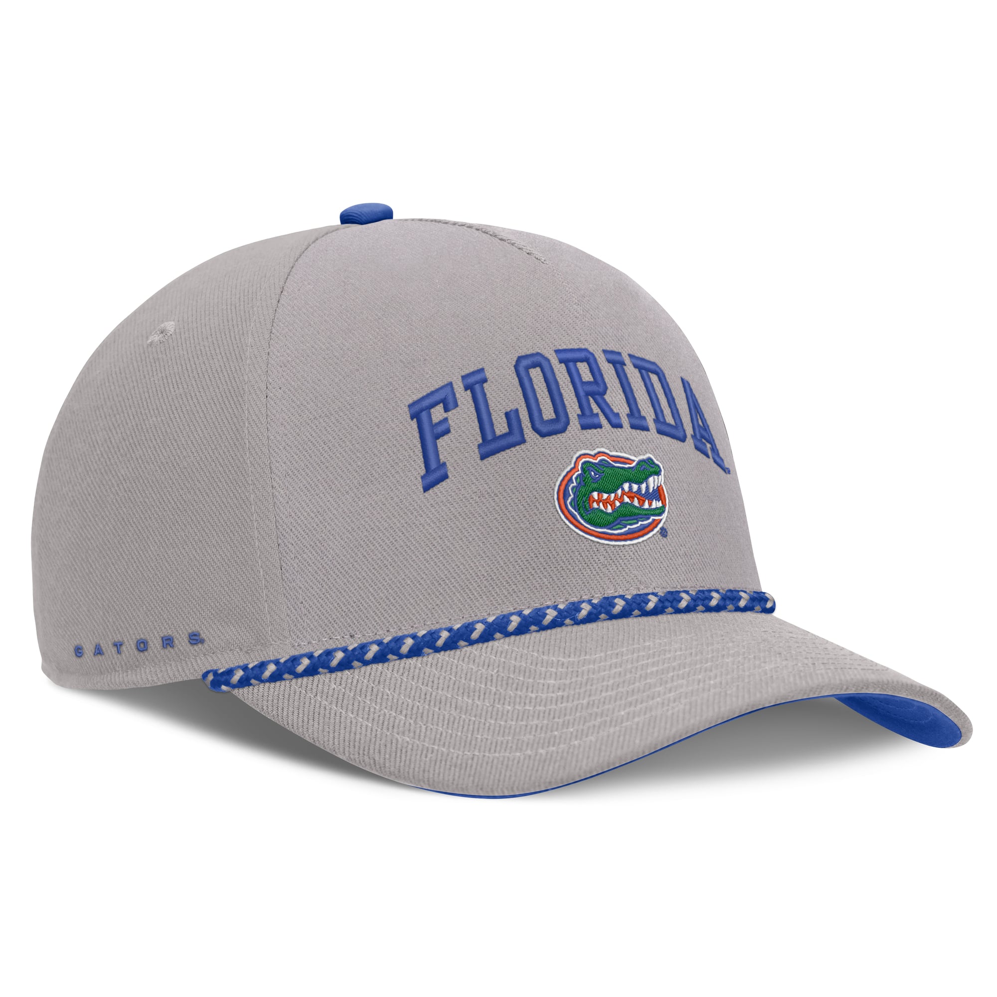 Casquette unisexe Jordan Brand grise Florida Gators Primetime Rise Rope