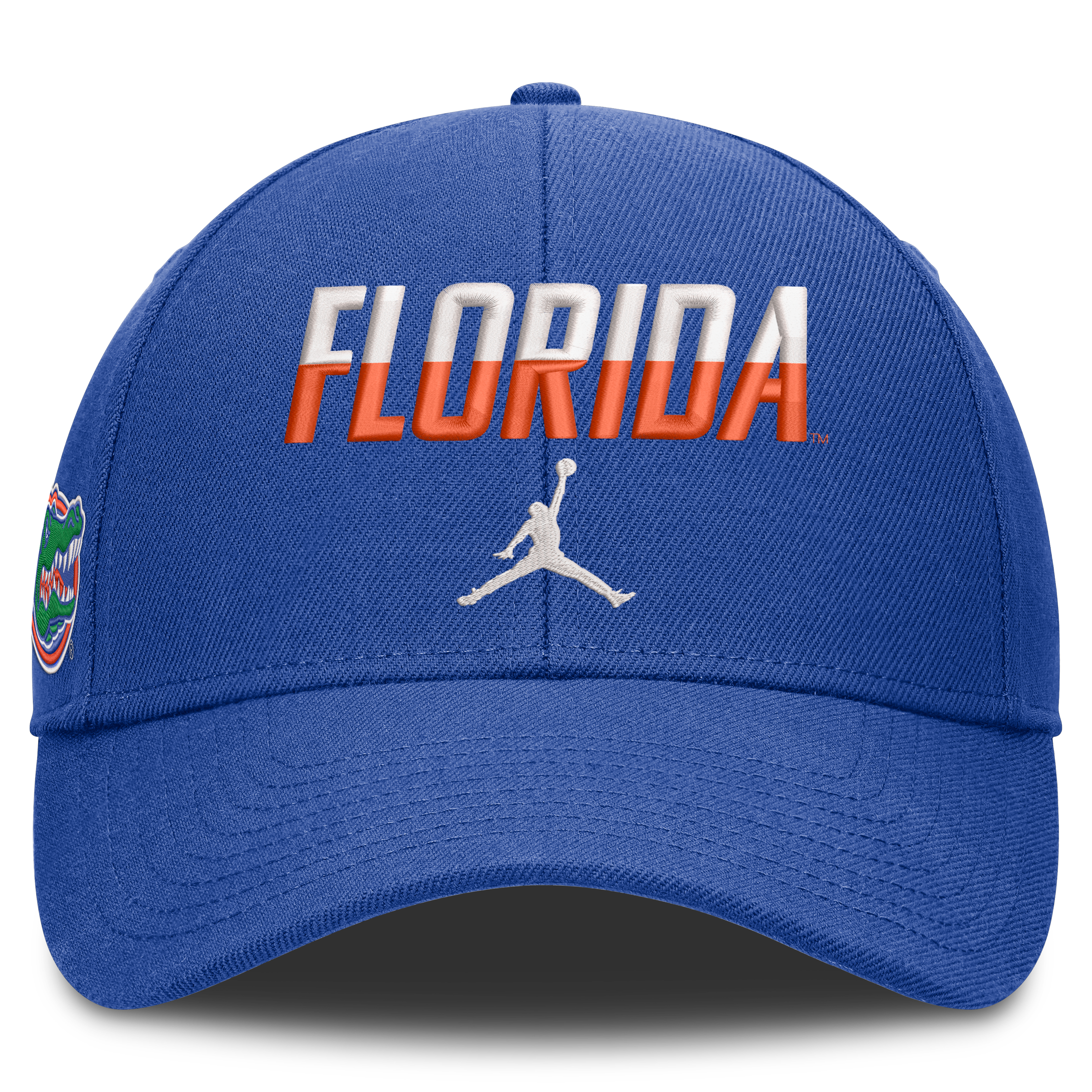 Casquette unisexe Jordan Brand Royal Florida Gators 2026 On-Field Gameday Rise ajustable