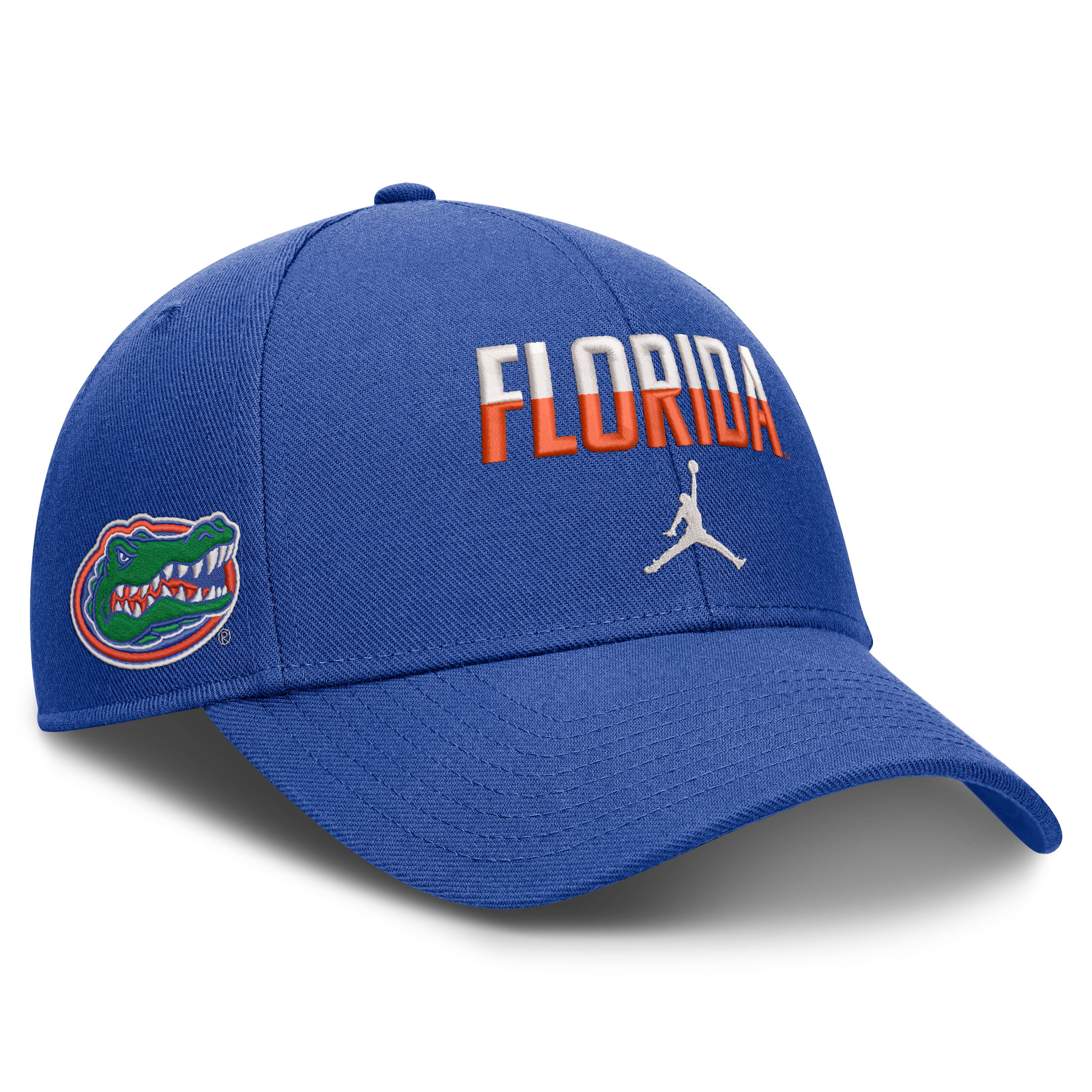 Casquette unisexe Jordan Brand Royal Florida Gators 2026 On-Field Gameday Rise ajustable