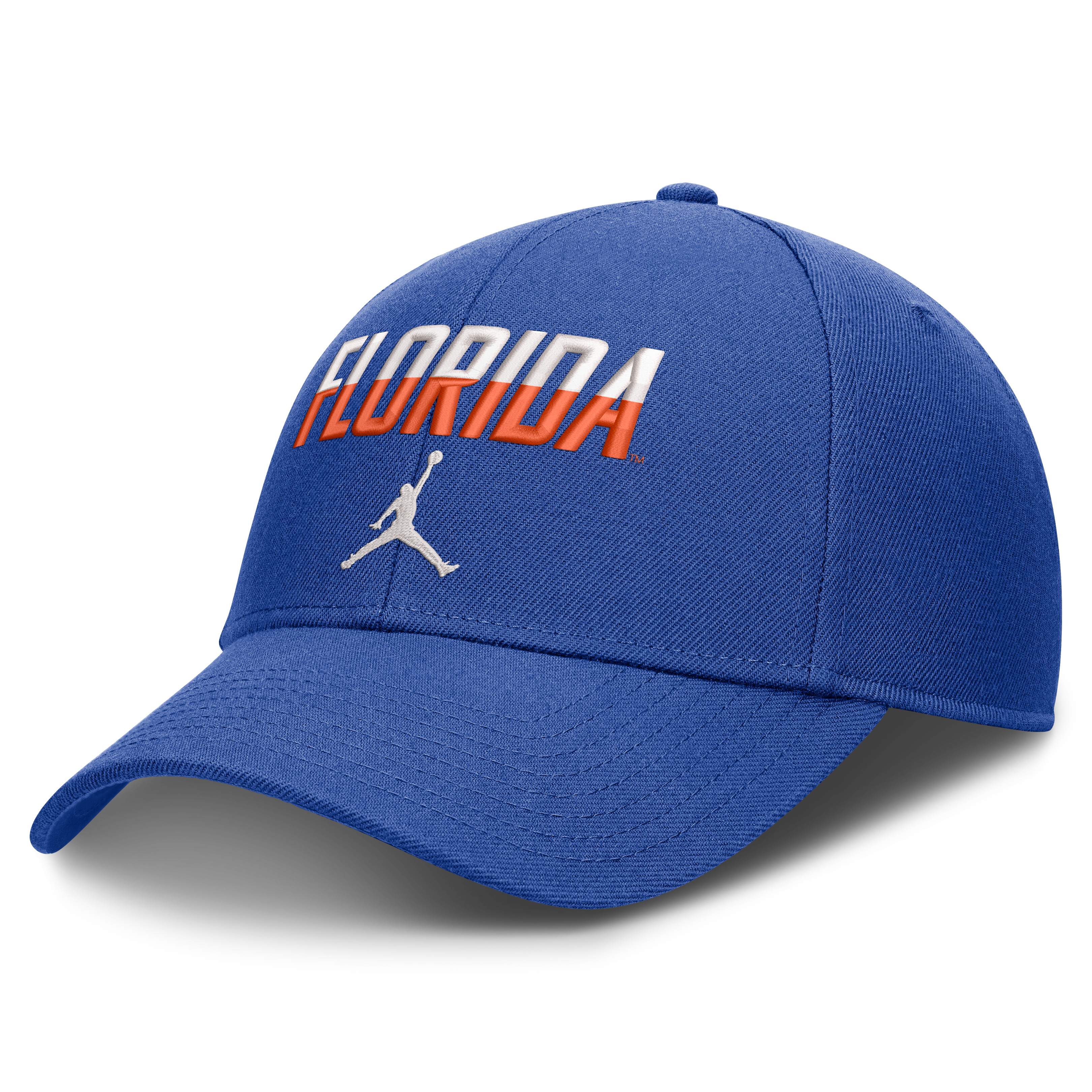 Casquette unisexe Jordan Brand Royal Florida Gators 2026 On-Field Gameday Rise ajustable
