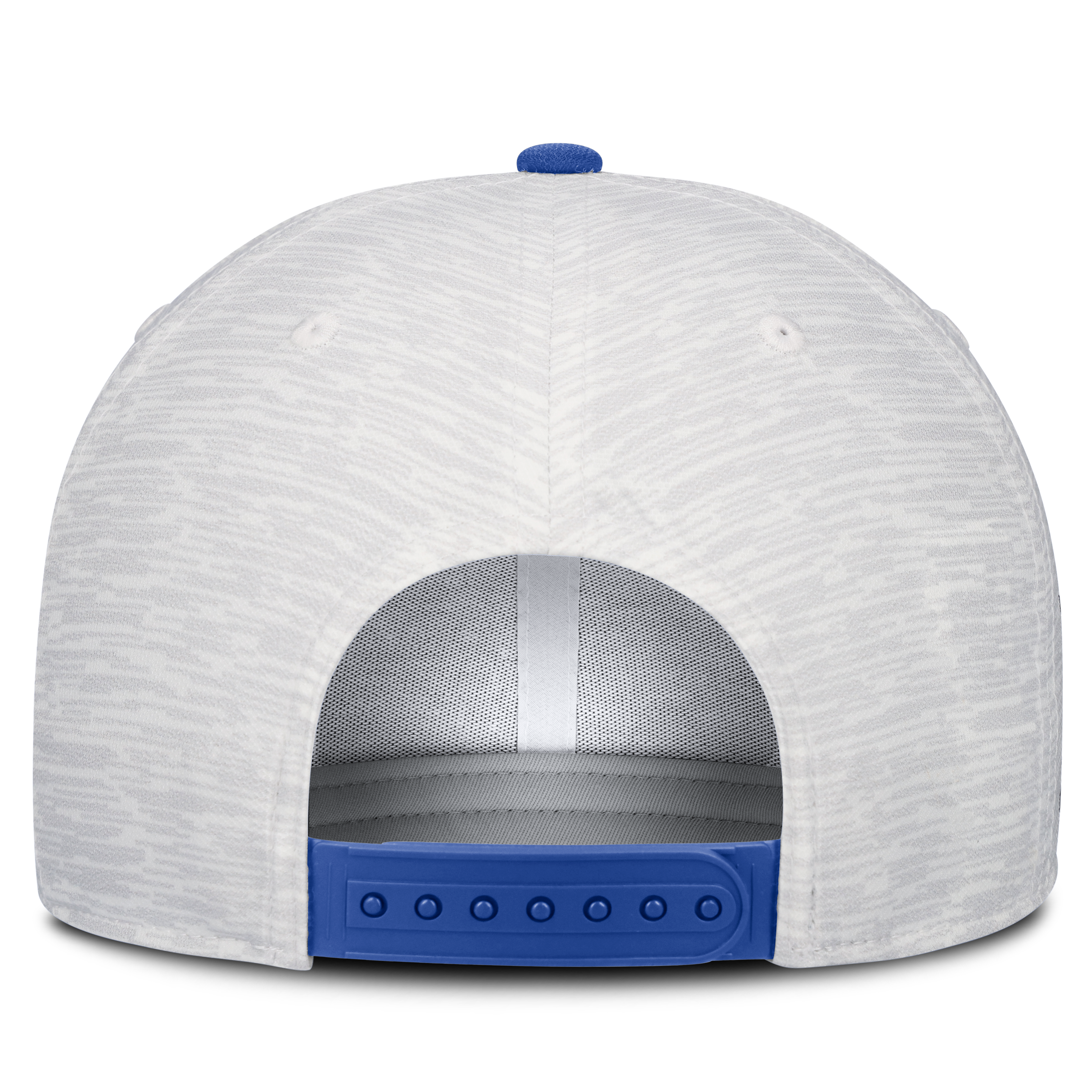 Casquette unisexe Jordan Brand blanche/bleu roi Florida Gators Primetime Rise ajustable