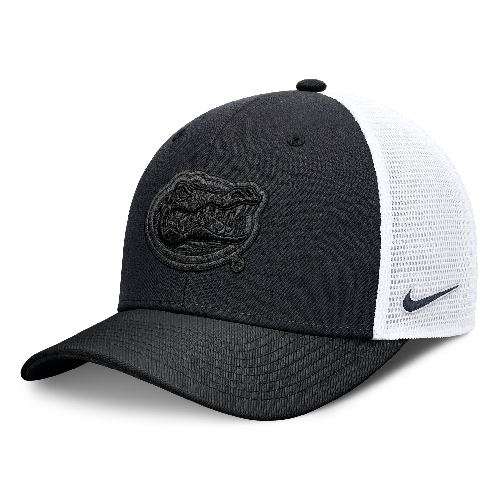 Casquette trucker unisexe Nike noire Florida Gators Tonal Dri-FIT Rise ajustable