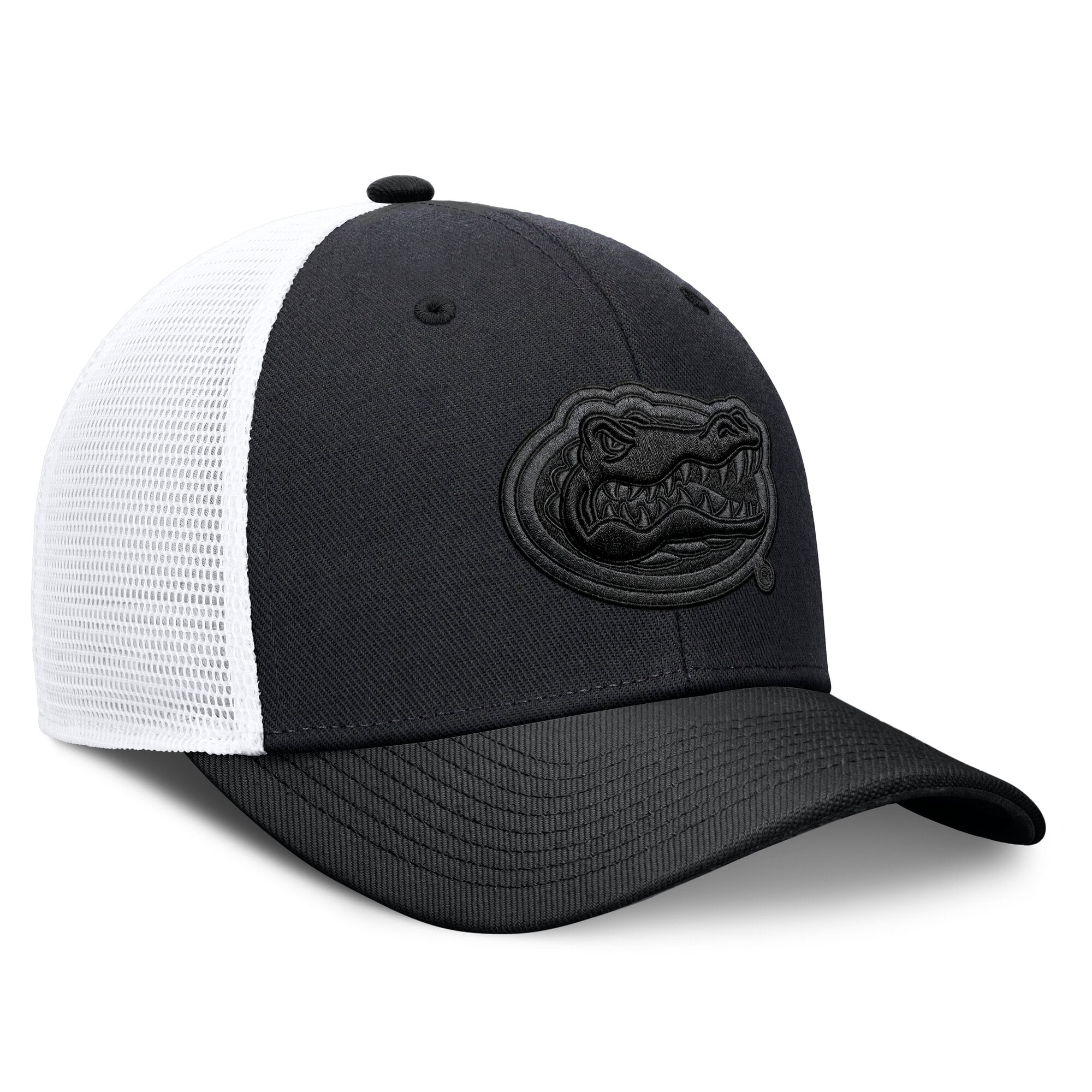 Casquette trucker unisexe Nike noire Florida Gators Tonal Dri-FIT Rise ajustable