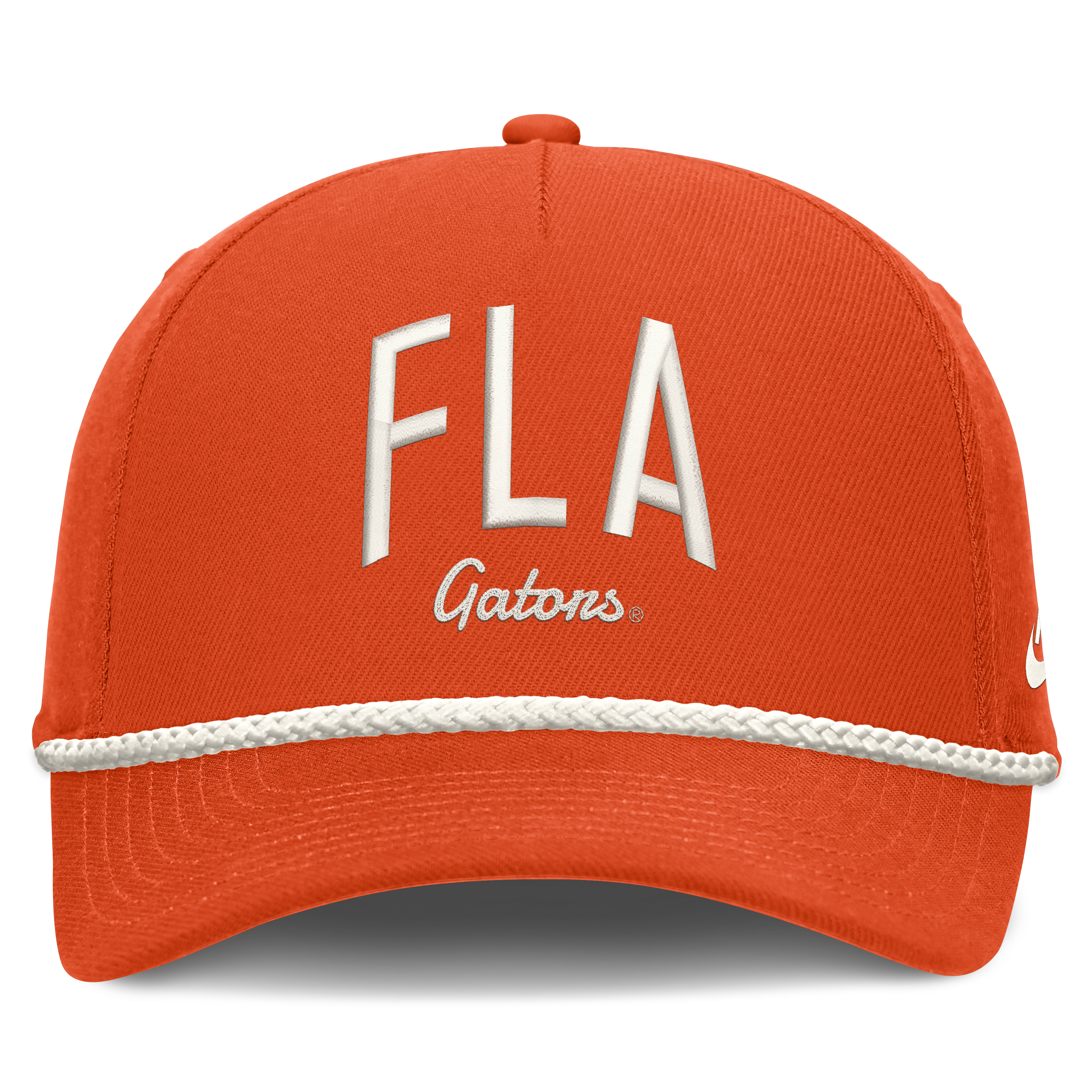 Casquette unisexe Nike orange Florida Gators à lettres et taille ajustable