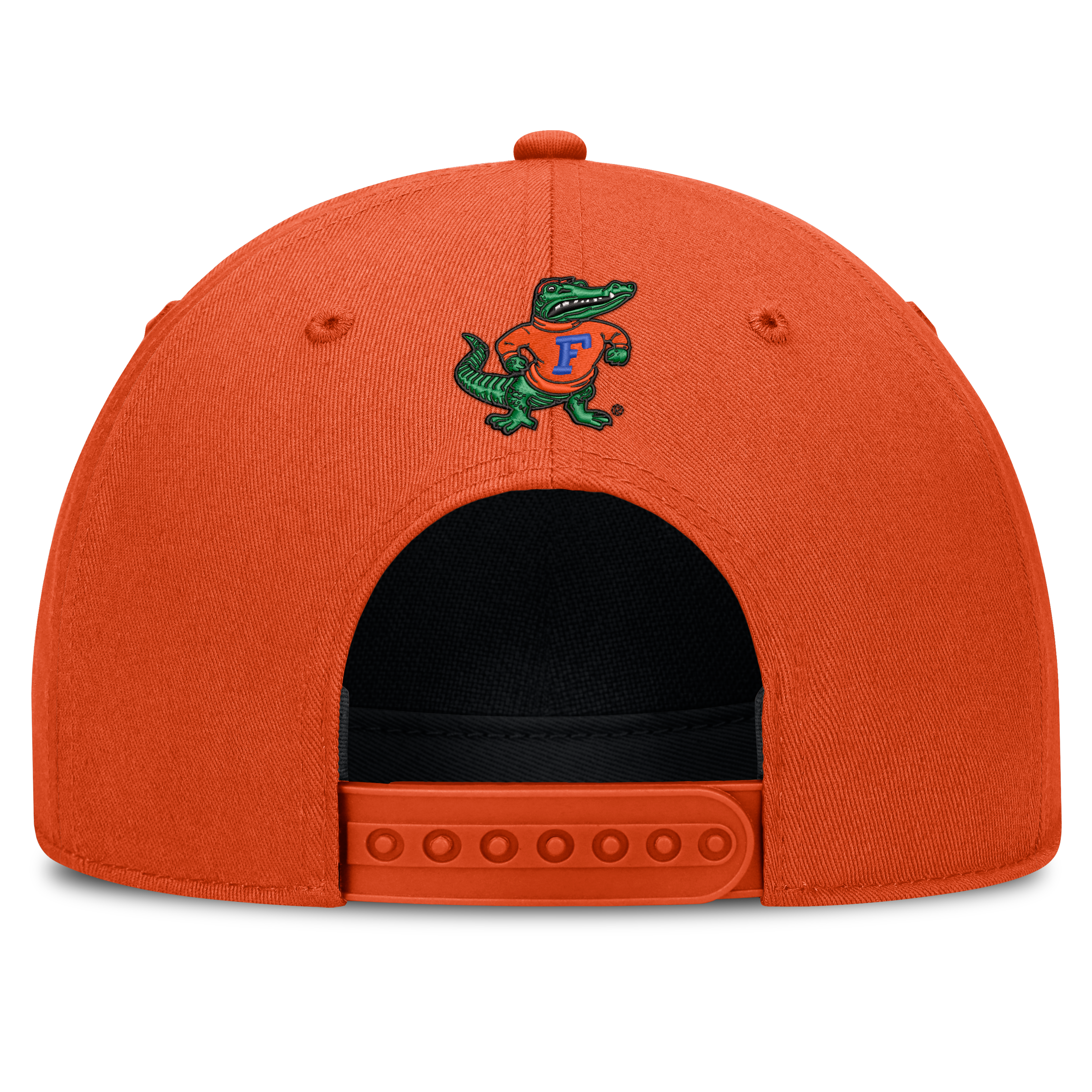 Casquette unisexe Nike orange Florida Gators à lettres et taille ajustable