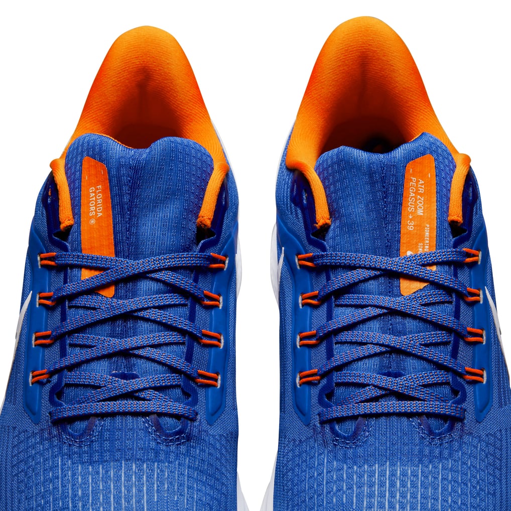 Unisex Nike Royal Florida Gators Zoom Pegasus 39 Running Shoe display picture 1