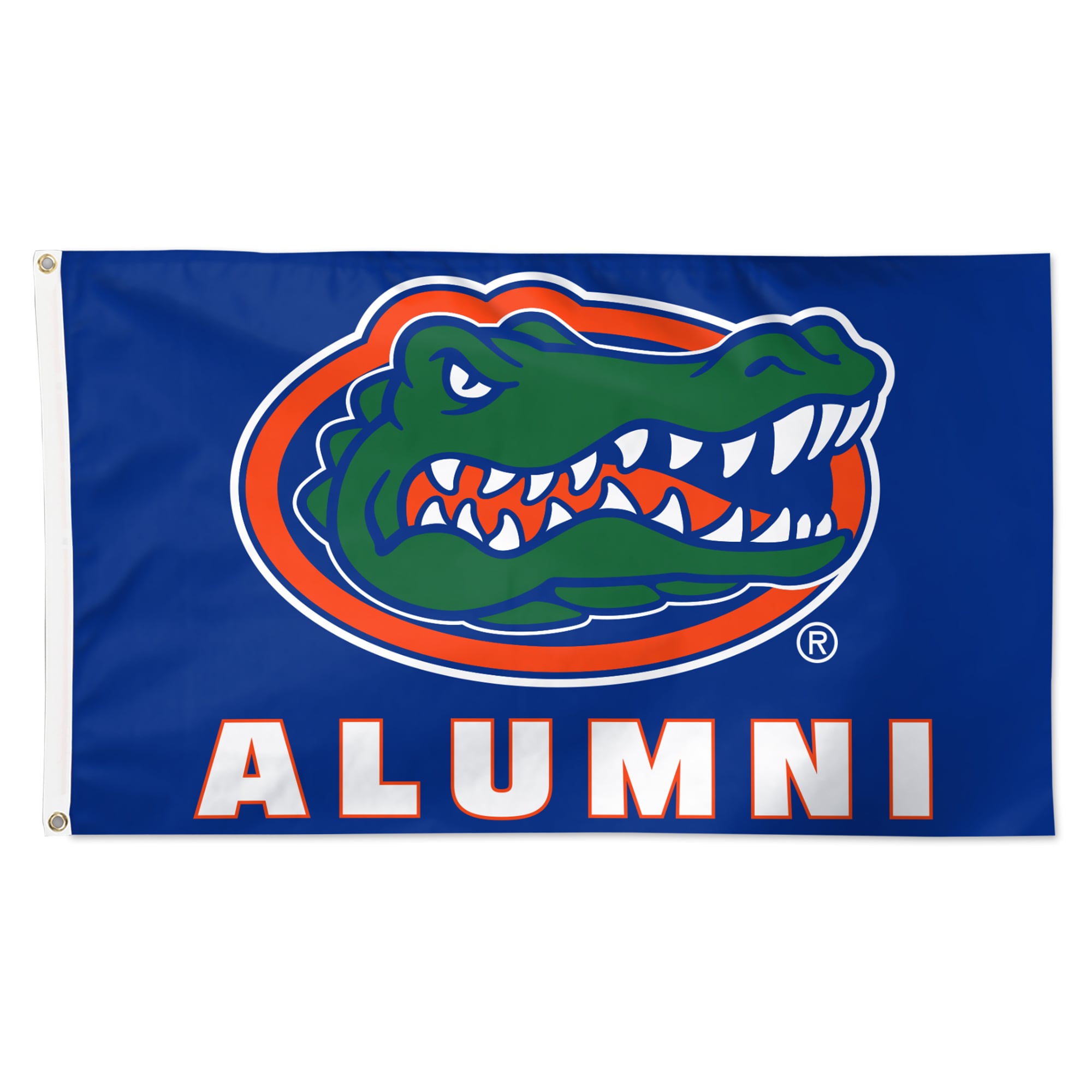 Drapeau de luxe WinCraft Florida Gators 91 x 152 cm (3 pi x 5 pi) à une face, pour les anciens élèves et les supporters.