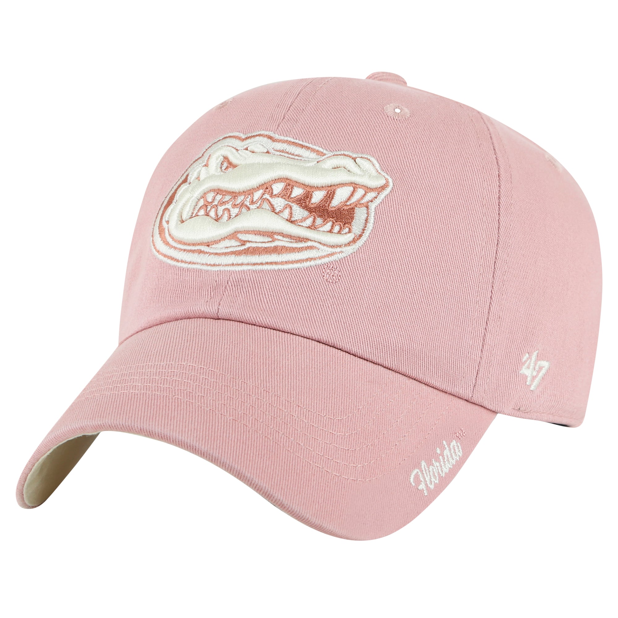 PINK VS University of Florida Baseball Cap Vtg Noles FSU Florida State University Ball Cap 6 Panel Hook  main image 4