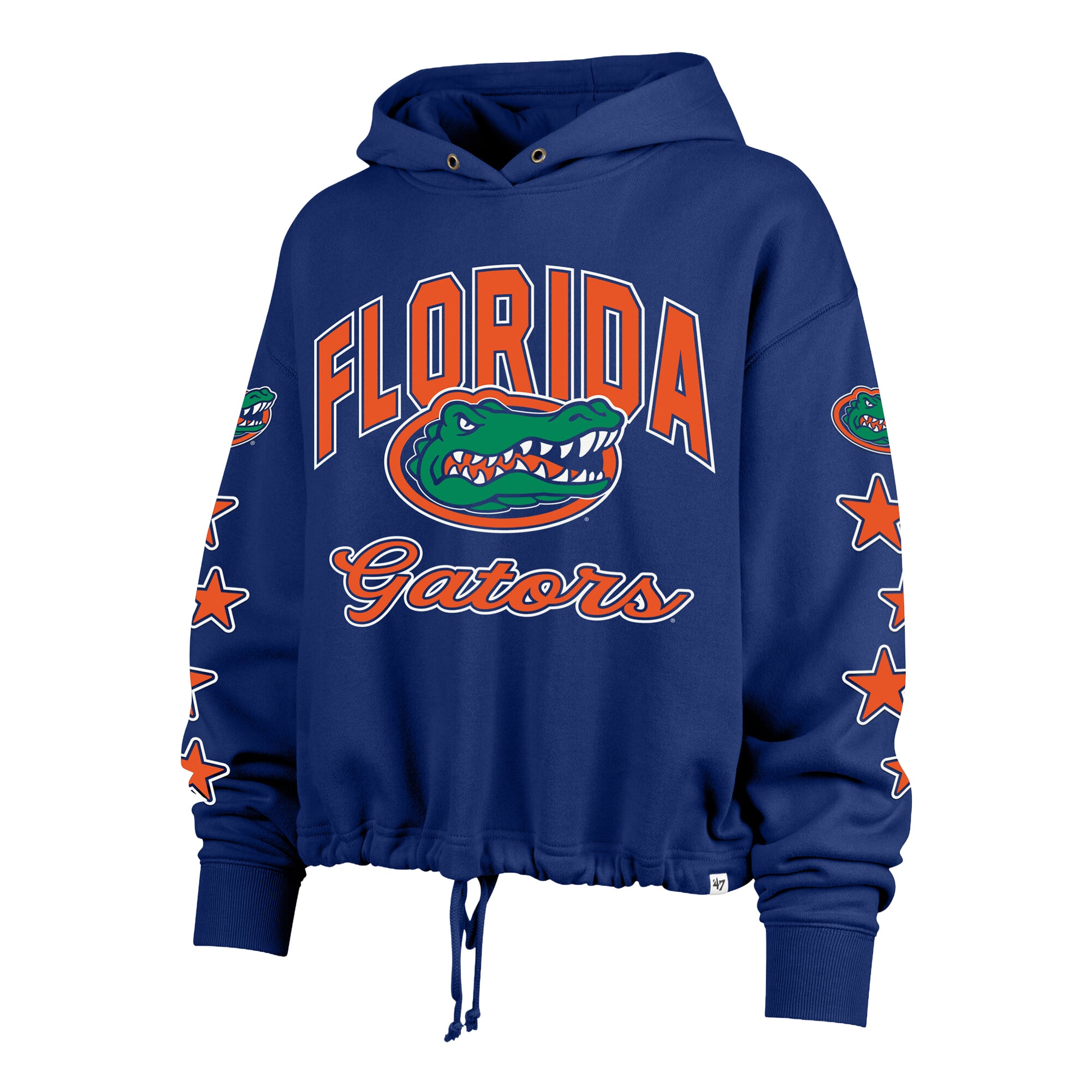 Women's '47  Royal Florida Gators Starry Eyed Venice Pullover Hoodie
