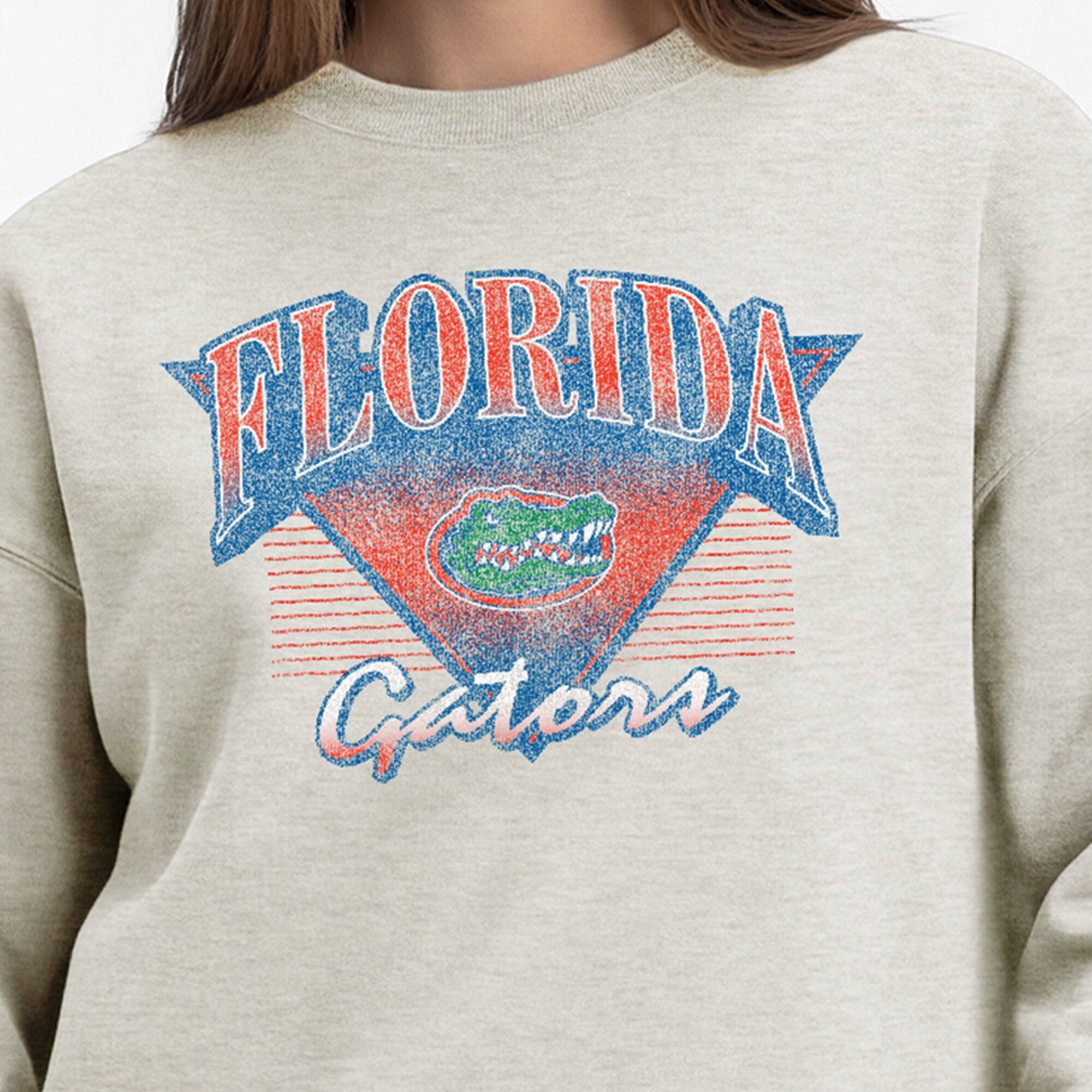 Sweat-shirt Champion pour femmes, couleur avoine, Florida Gators All-Star Weave