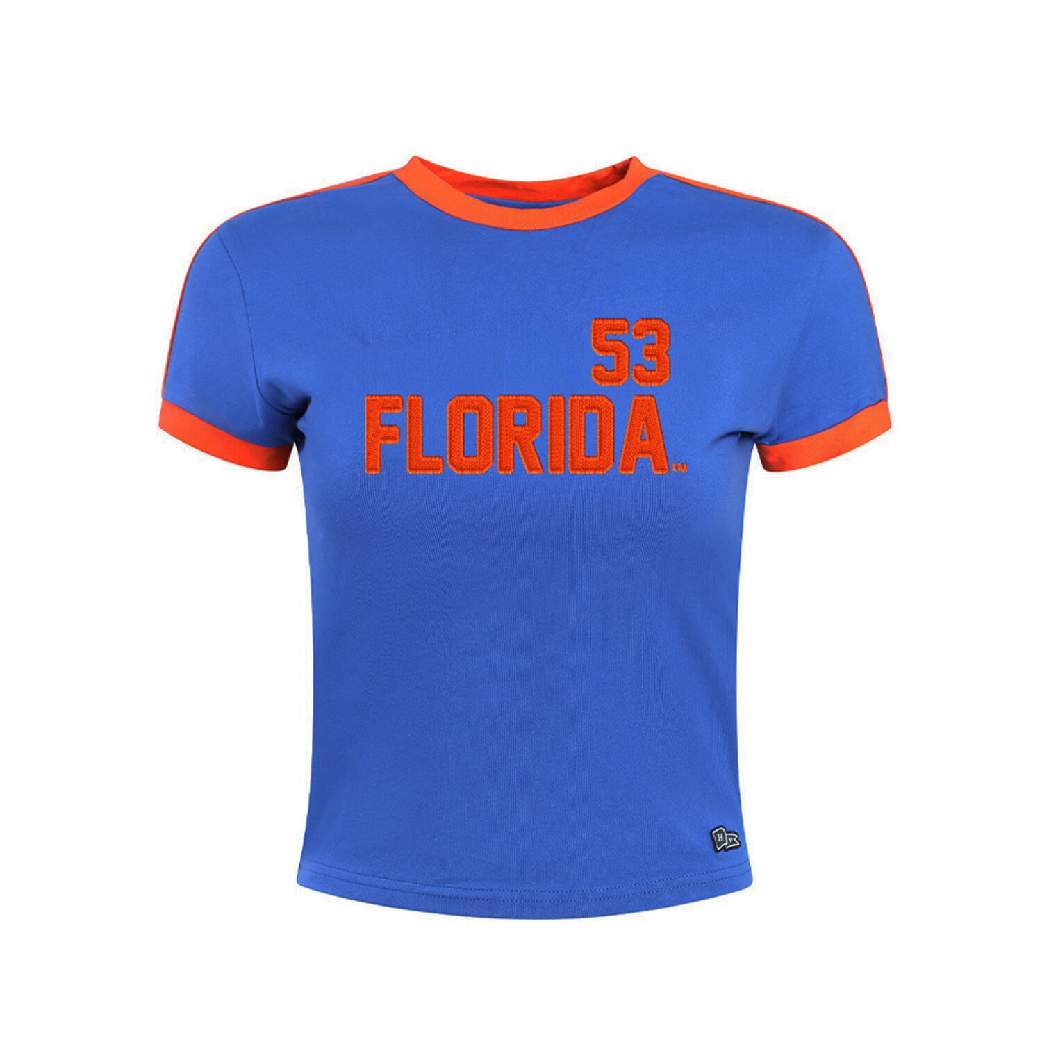 T-shirt bébé gardien de but des Florida Gators la marque Hype and Vice Royal pour femmes