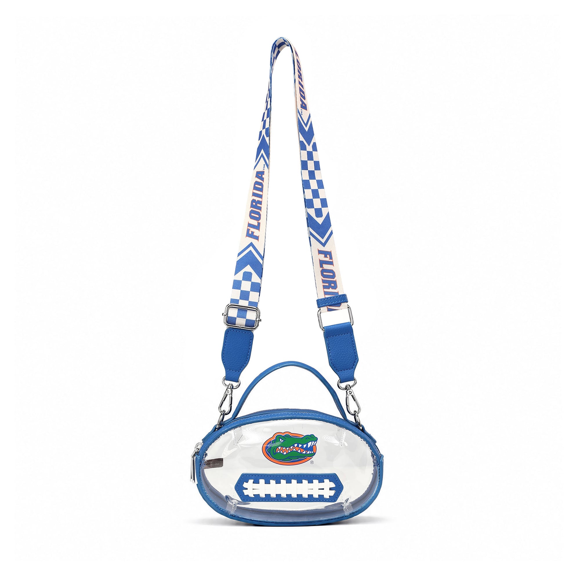 Sac bandoulière transparent Montana West pour femme, motif Florida Gators