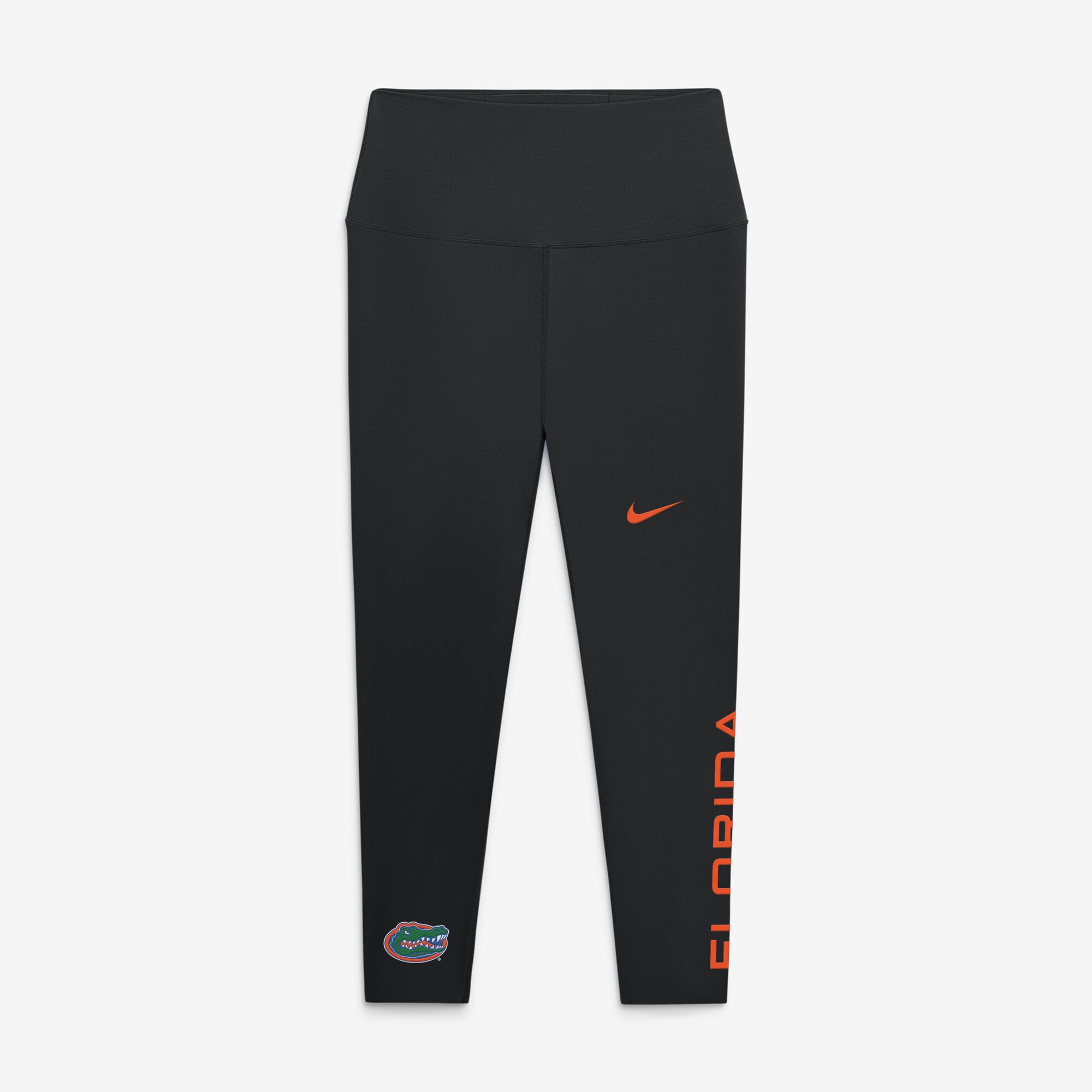 Women's Nike Black Florida Gators Zenvy High Rise Dri-FIT 7/8 Leggings