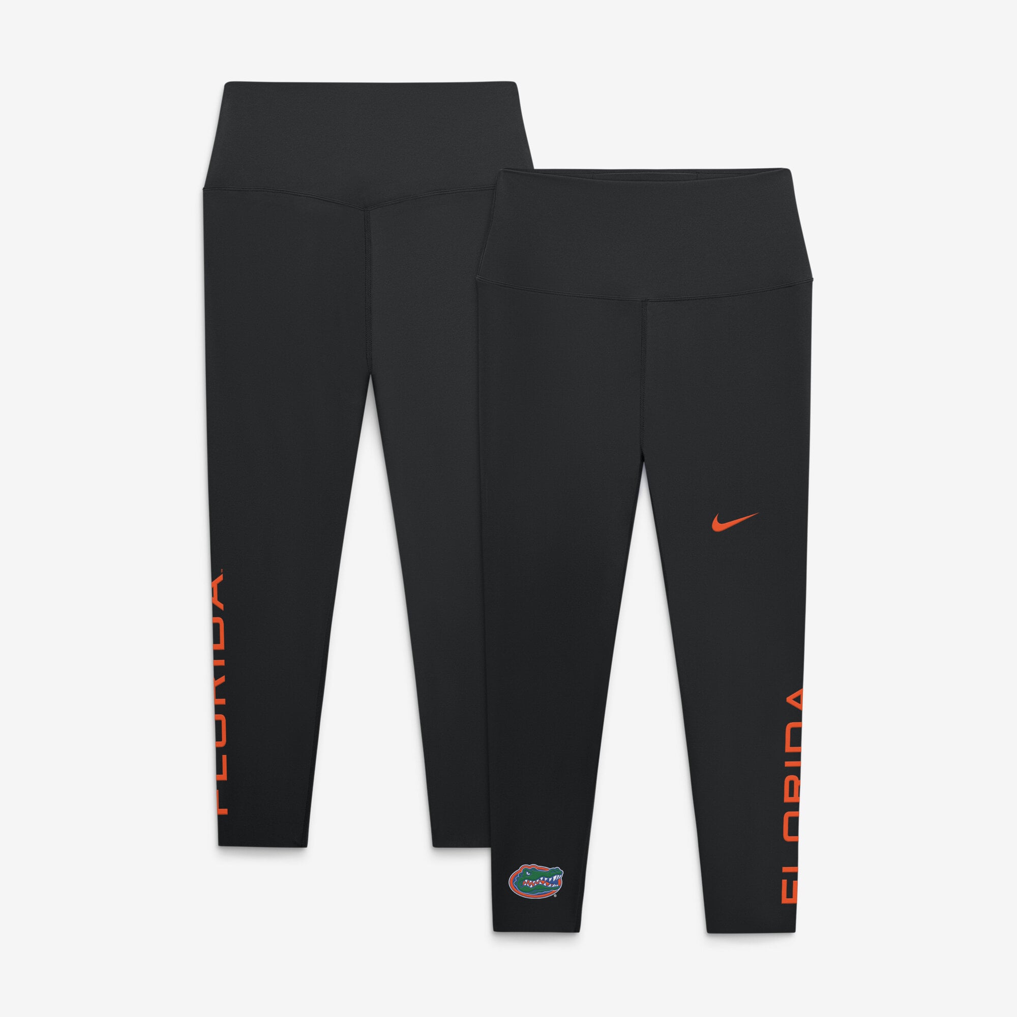 Women's Nike Black Florida Gators Zenvy High Rise Dri-FIT 7/8 Leggings