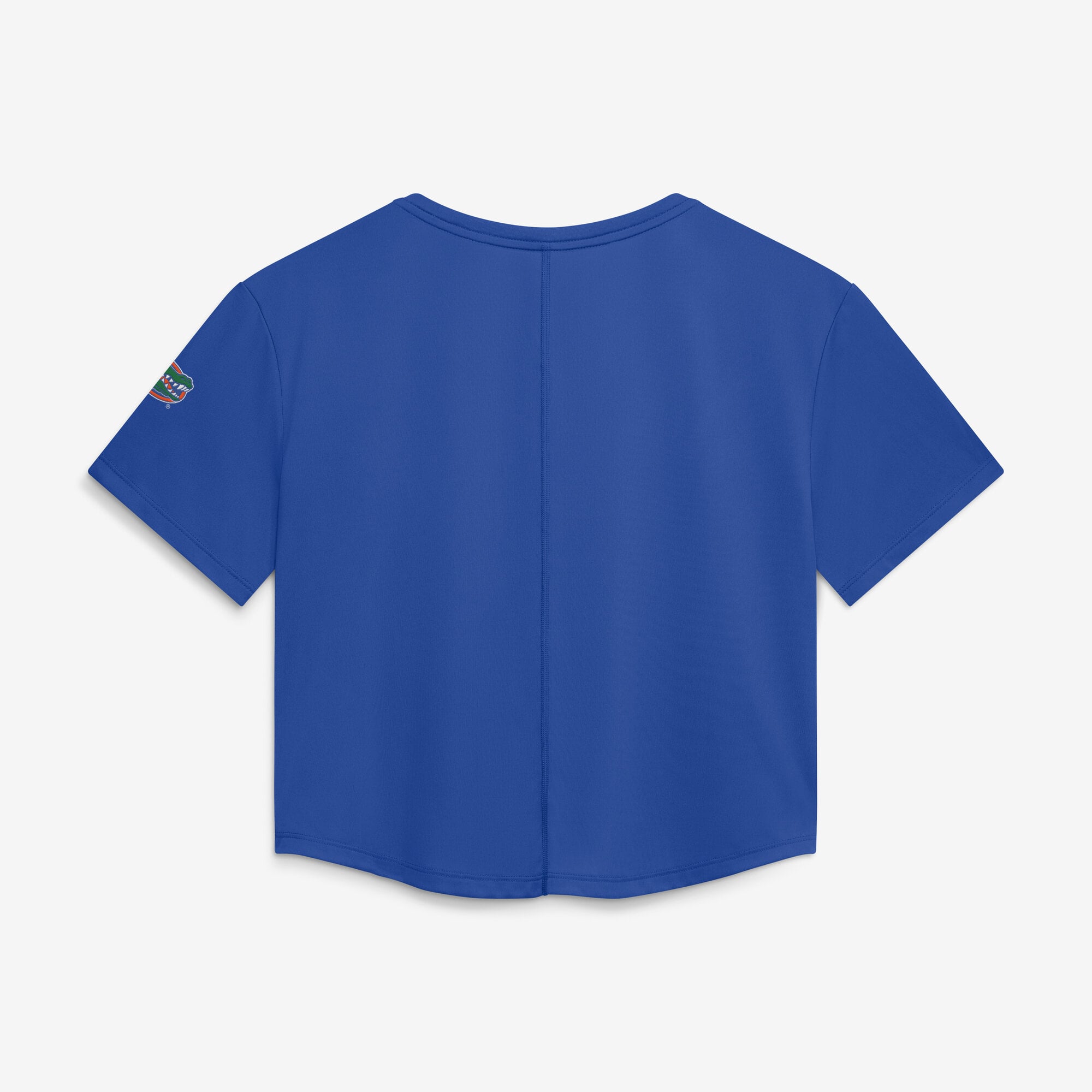 Haut court Nike Royal Florida Gators Premium Performance Dri-FIT pour femme