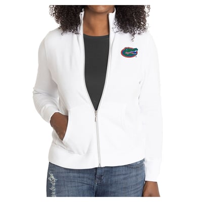 Florida Gators Women's Fallon Full-Zip Jacket - White