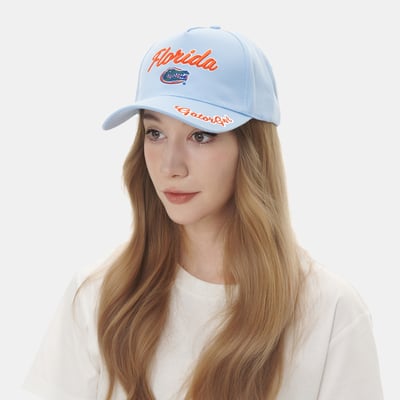 Florida Gators ZooZatz Women's Sweet Spirit A-Frame Adjustable Hat - Light Blue