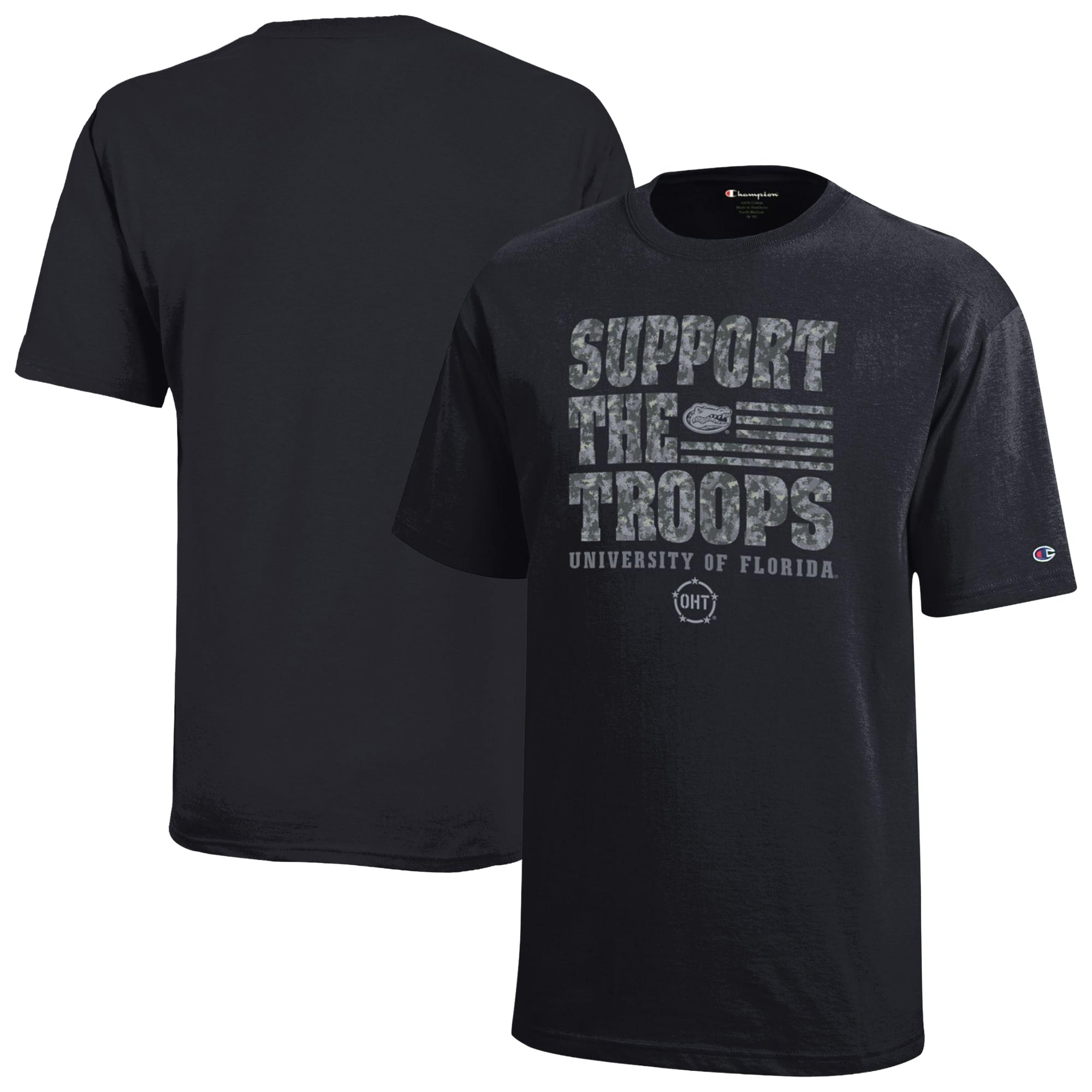 T-shirt « Opération Coup du chapeau » des Florida Gators noirs, champion de la jeunesse