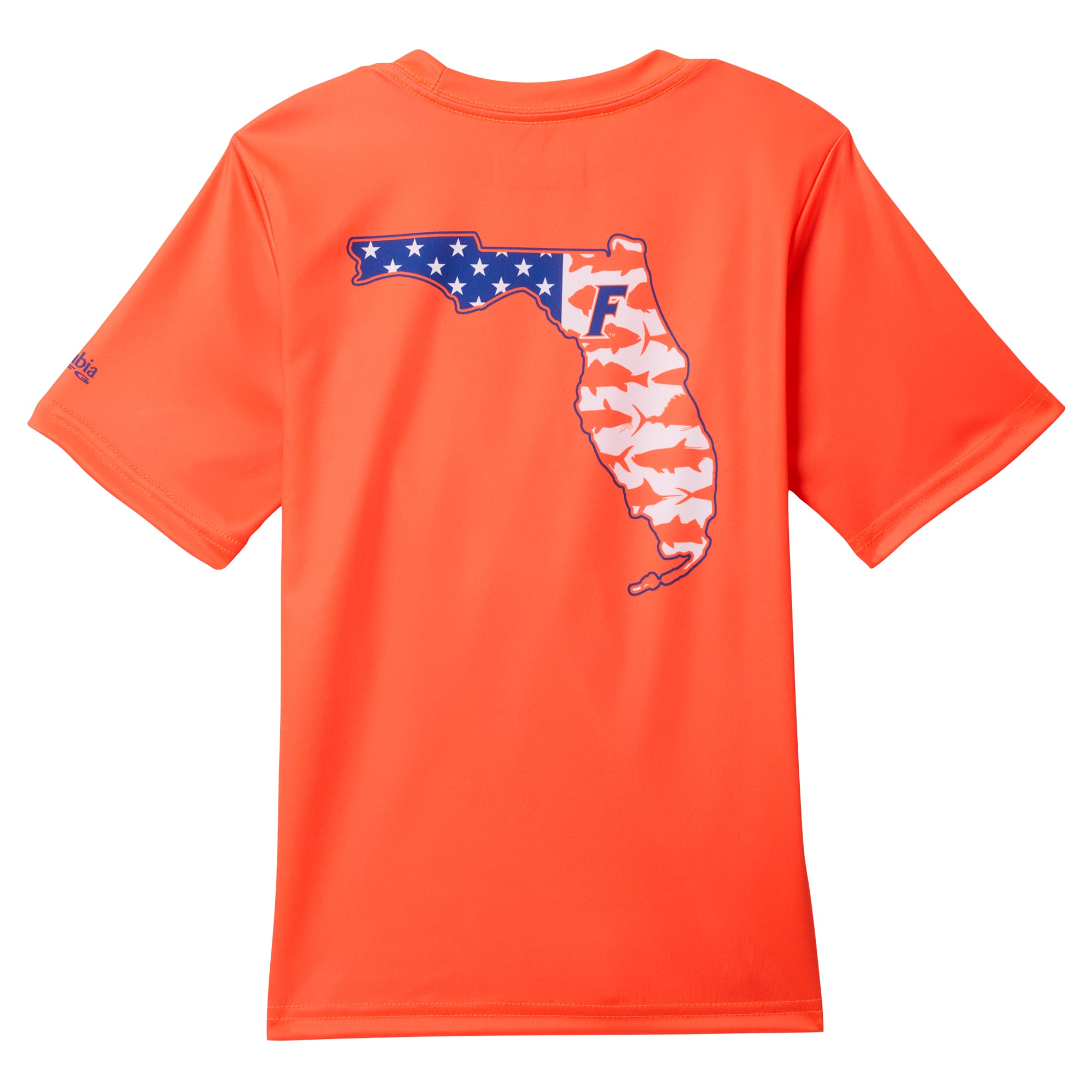 T-shirt Omni-Shade orange Florida Gators Terminal Tackle pour jeunes de Columbia