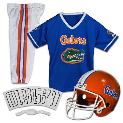 Florida Gators Franklin Sports Youth NCAA Deluxe Uniform Set
