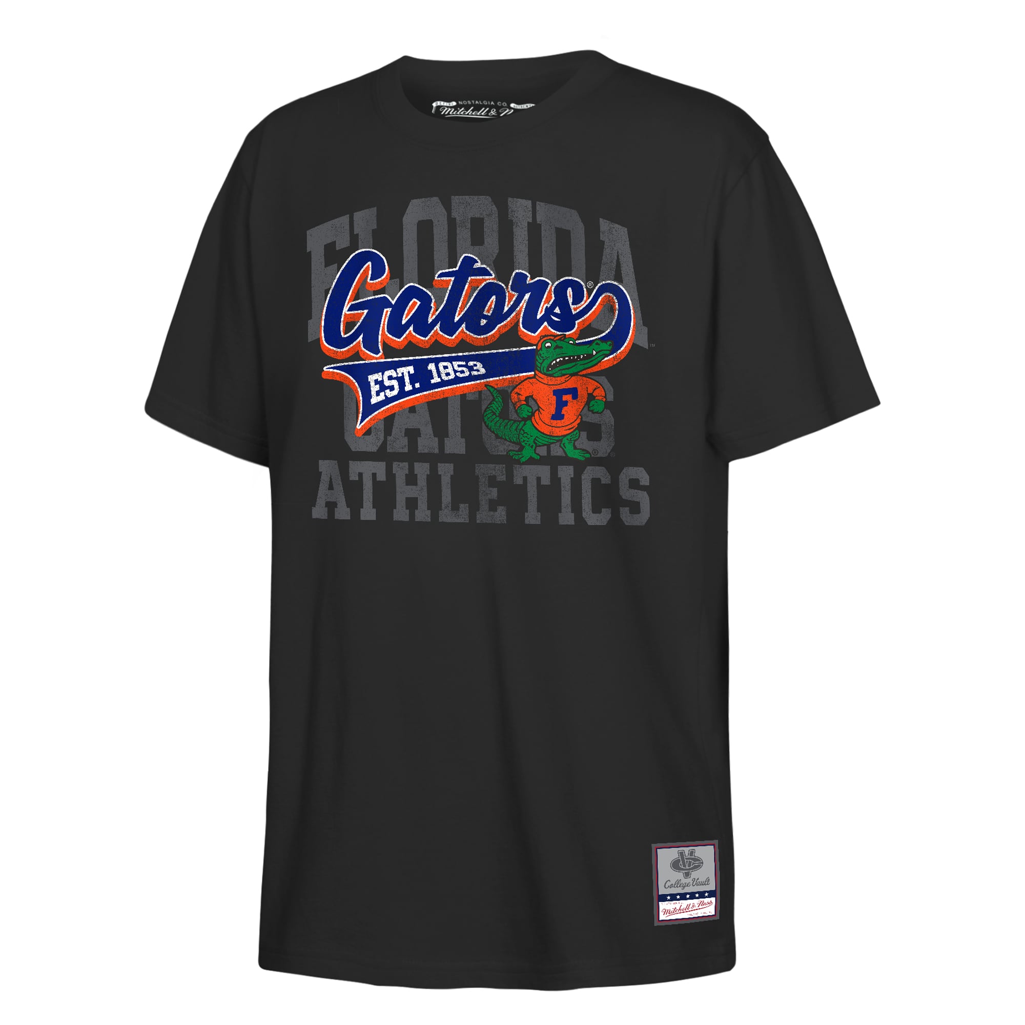 T-shirt rétro Mitchell & Ness noir Florida Gators pour jeunes