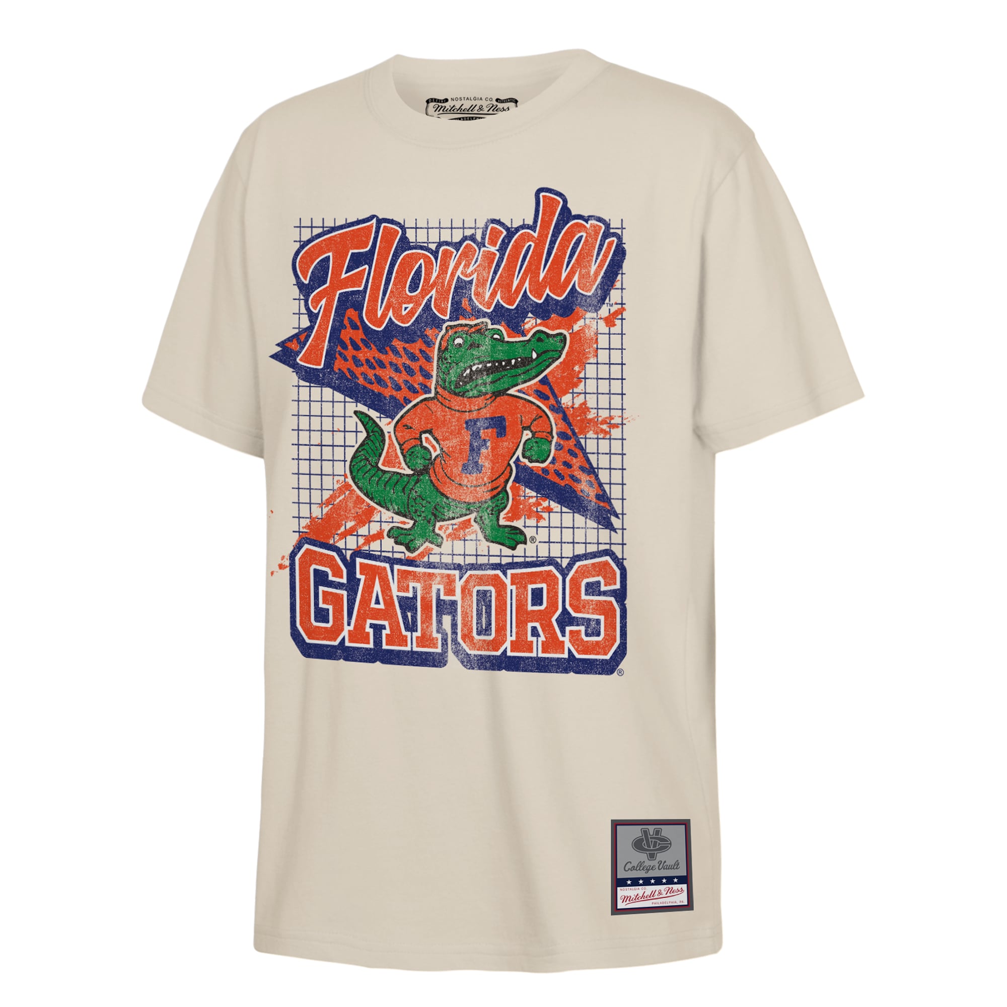 T-shirt universitaire Mitchell & Ness Natural Florida Gators pour jeunes