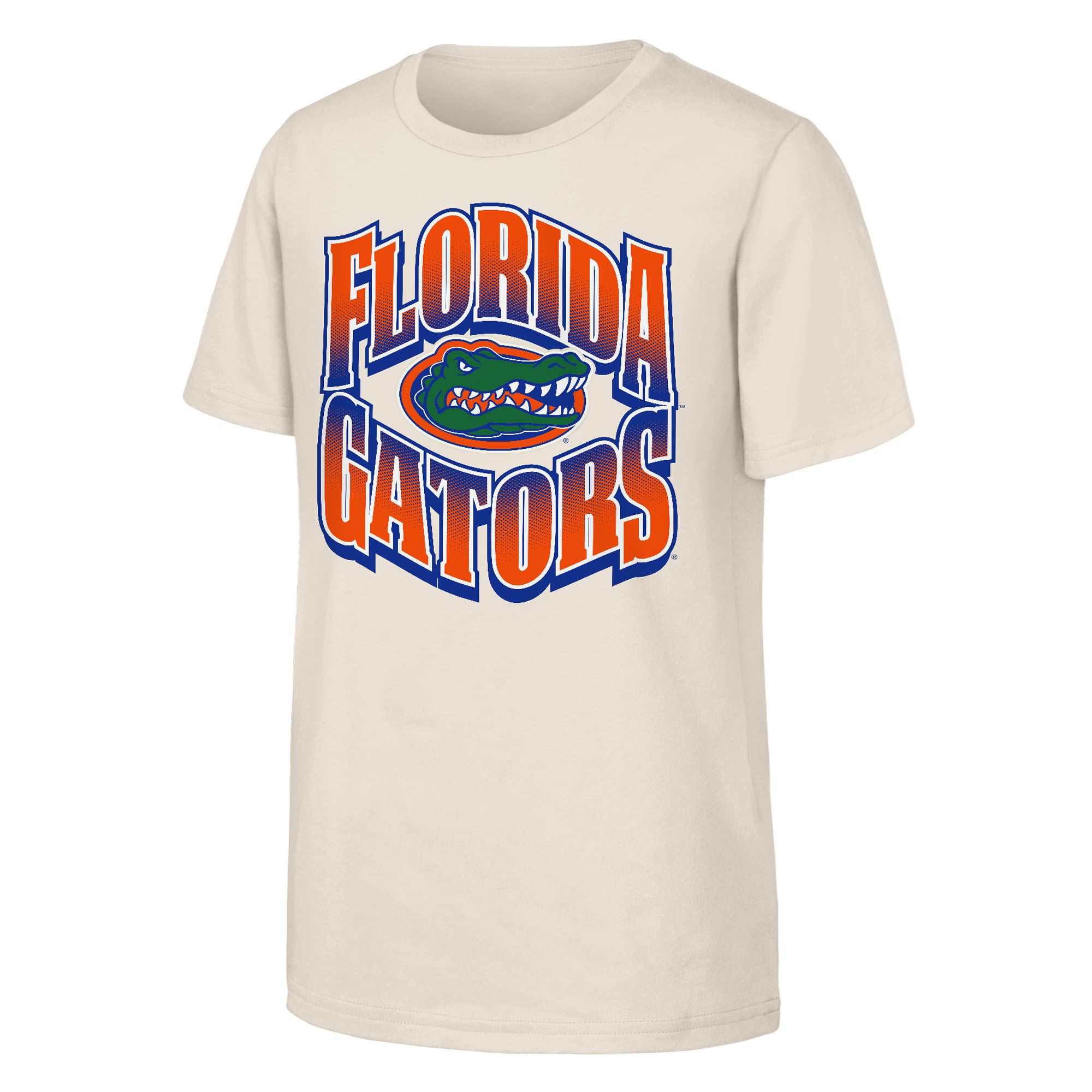 T-shirt universitaire naturel Florida Gators pour jeunes de la marque Outerstuff
