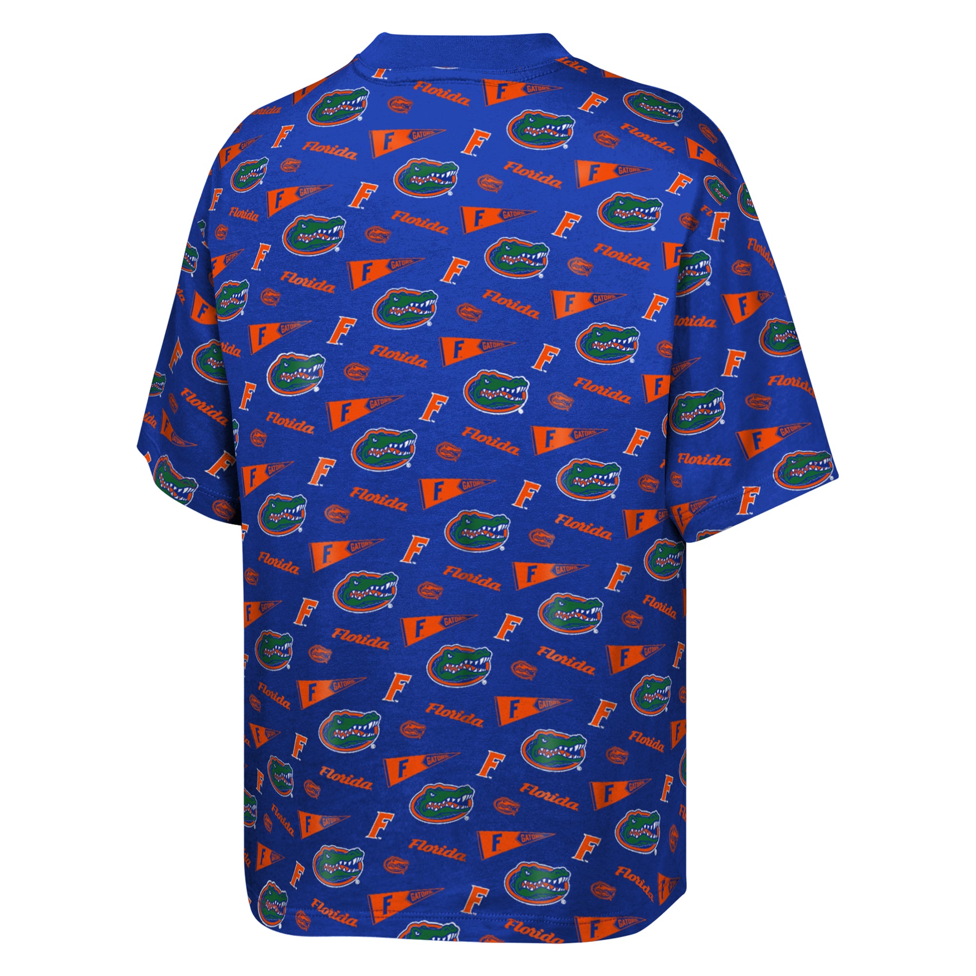 T-shirt imprimé intégral Royal Florida Gators Scramble pour jeunes de la marque Outerstuff