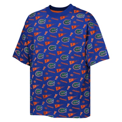 Florida Gators Outerstuff Youth Scramble All Over Print T-Shirt - Royal
