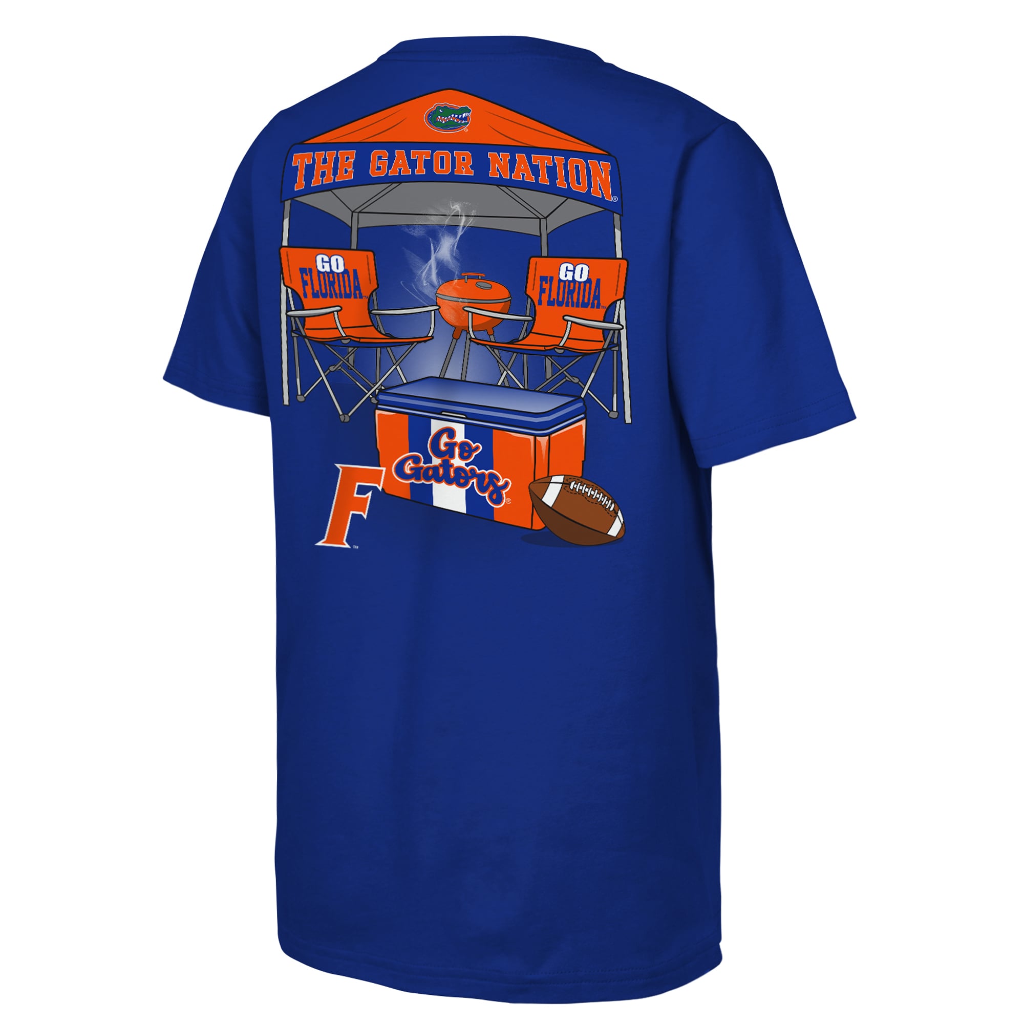T-shirt Outerstuff pour jeunes, Royal Florida Gators Tailgater, Hometown