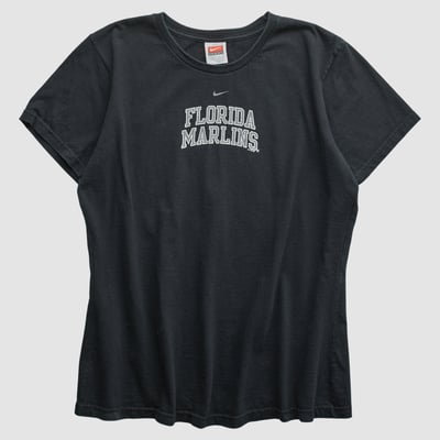 Florida Marlins Nike 2000s T-shirt - Black - M by Fanatics Real Vintage