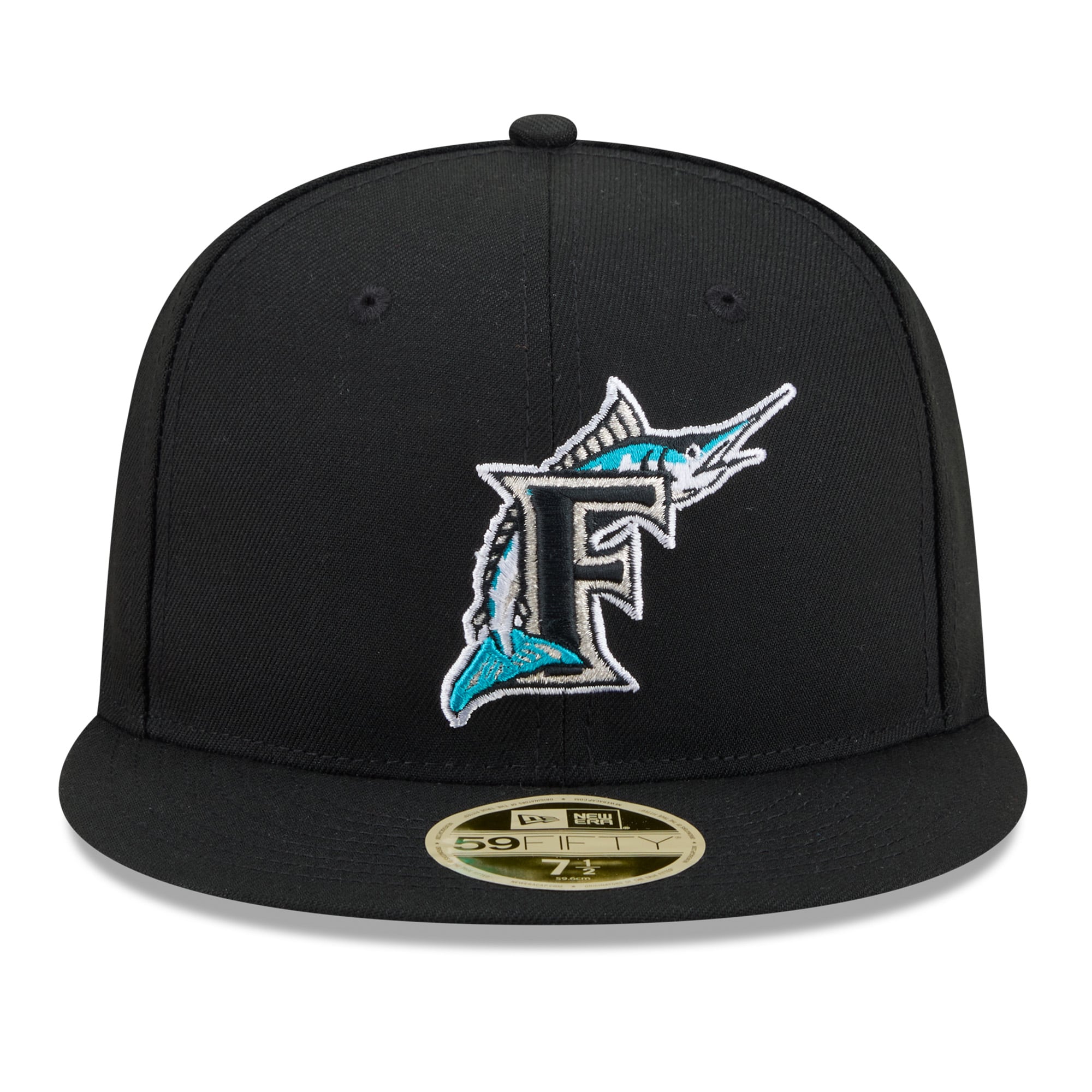 Men's New Era Black Florida Marlins 2026 Baseball Hall of Fame 59FIFTY Fitted Hat