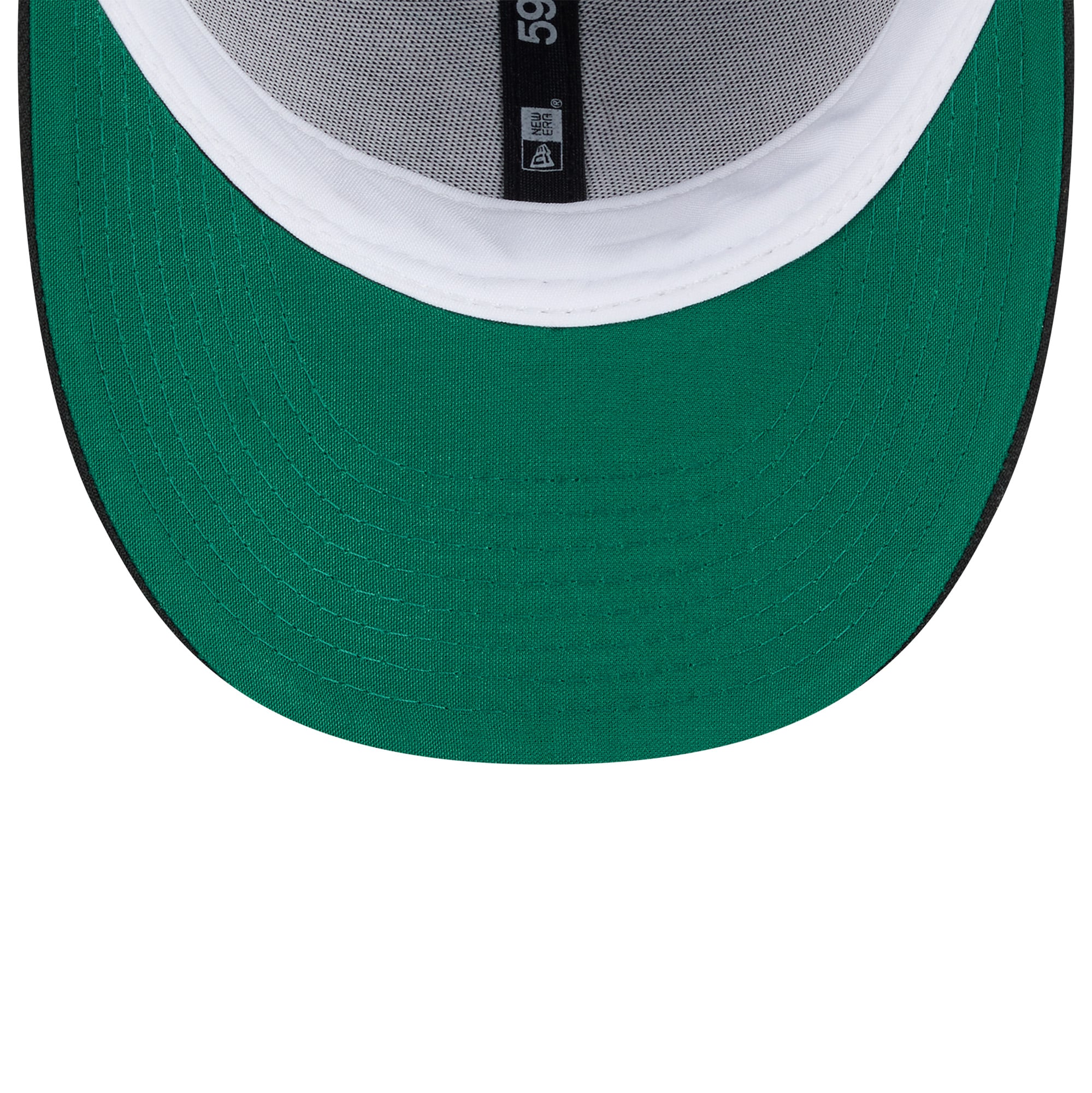 Casquette ajustée New Era noire pour homme, modèle 59FIFTY Florida Marlins 2026, Temple de la renommée du baseball.